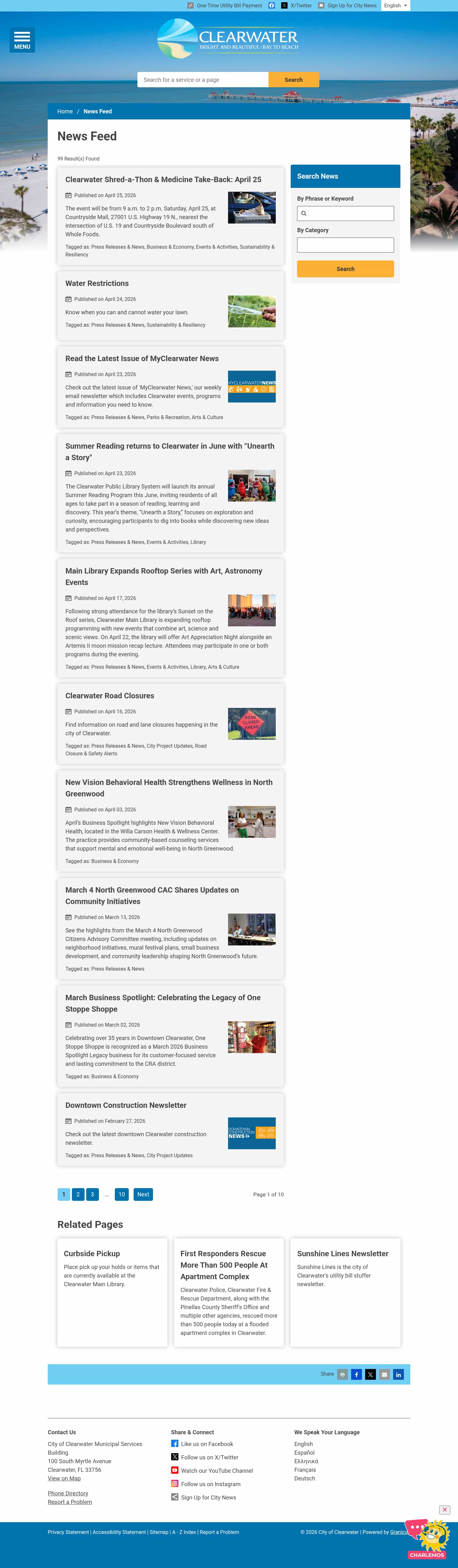 Latest website image capture