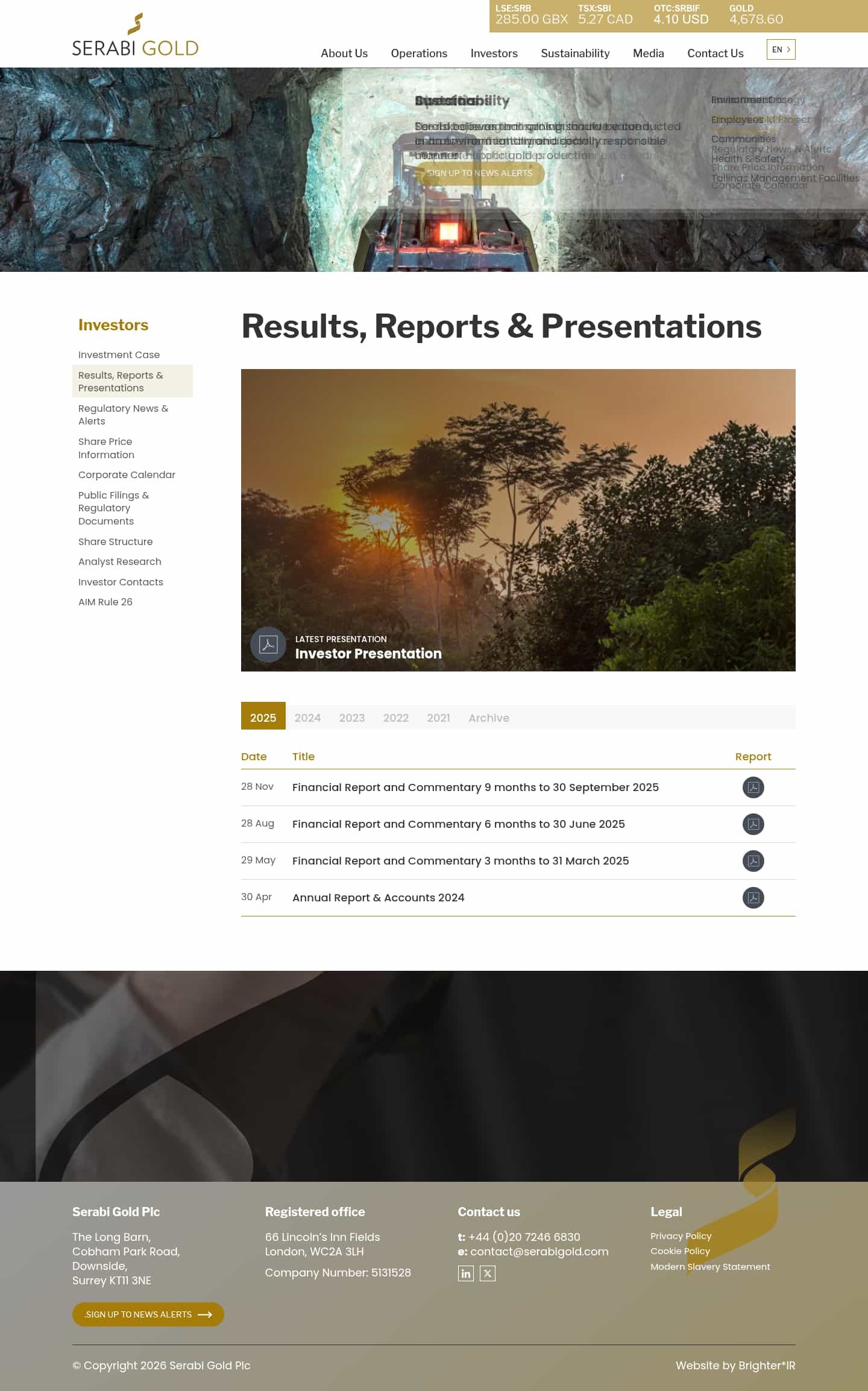 Latest website image capture