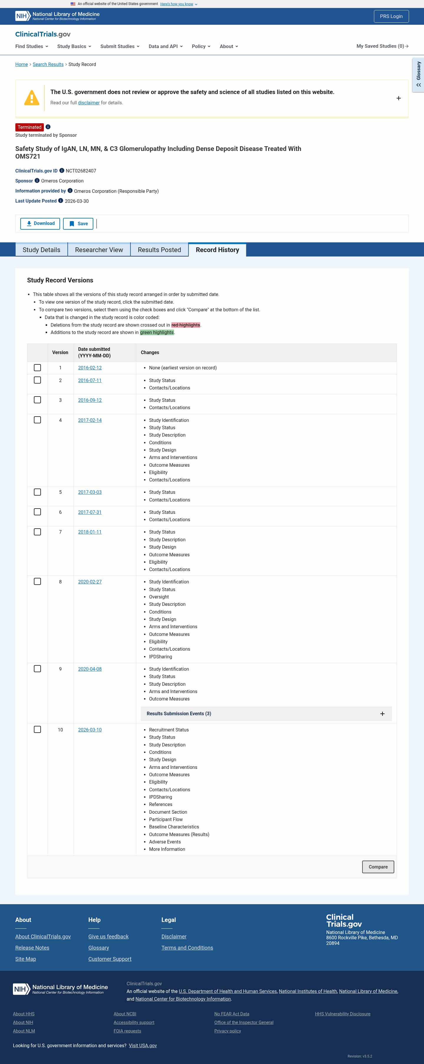 Latest website image capture