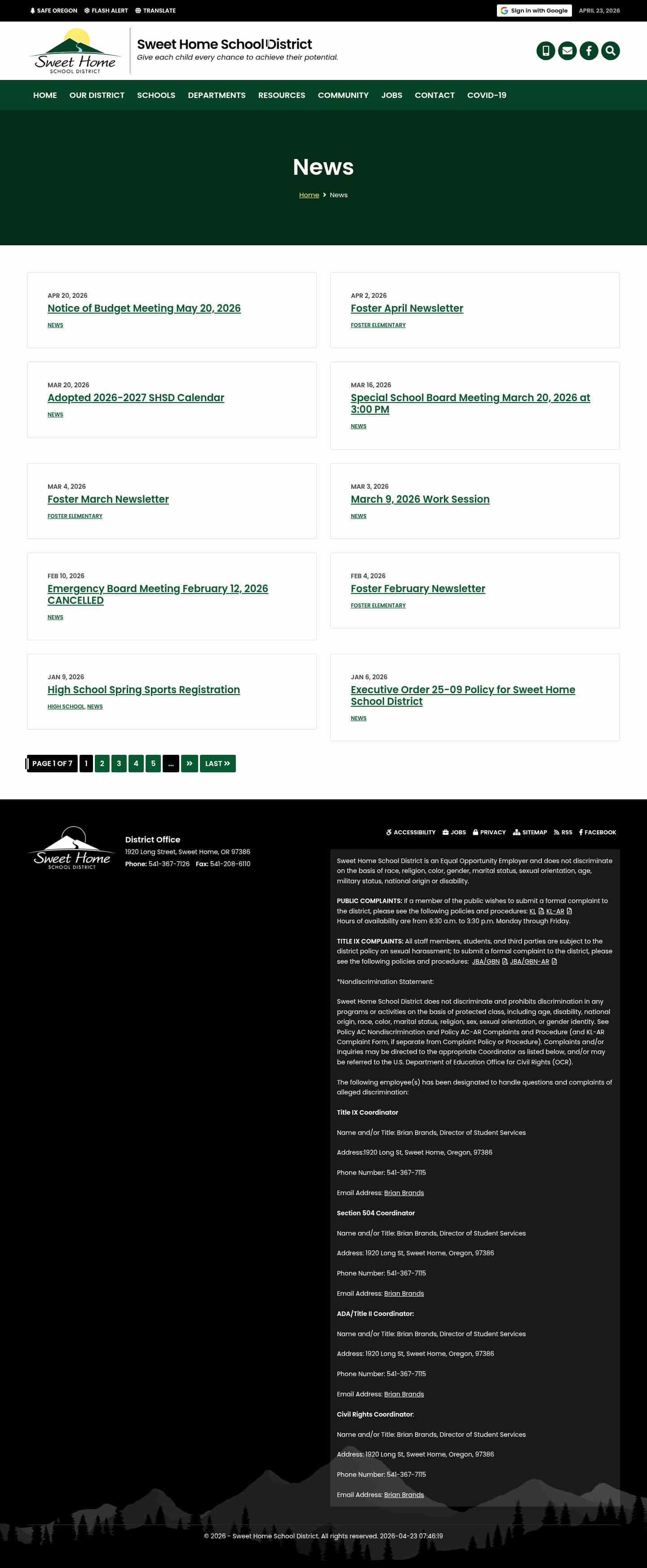 Latest website image capture