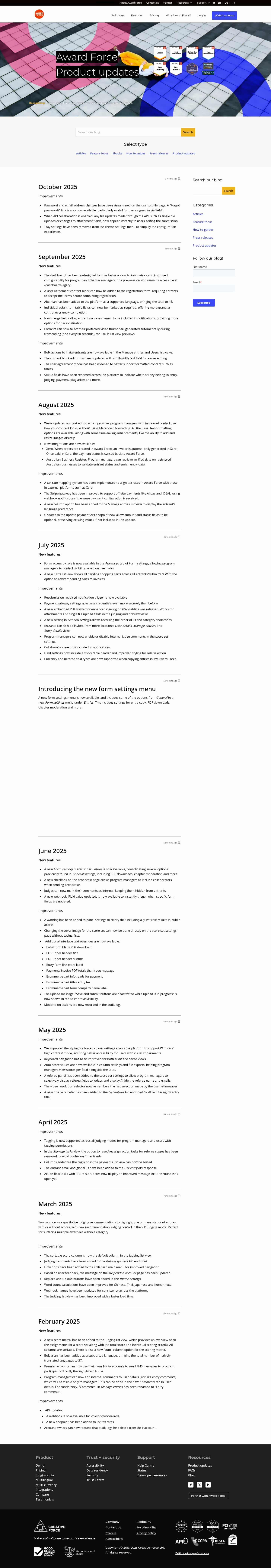 Latest website image capture