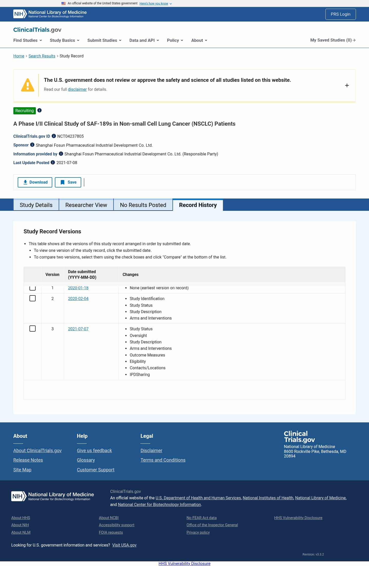 Latest website image capture