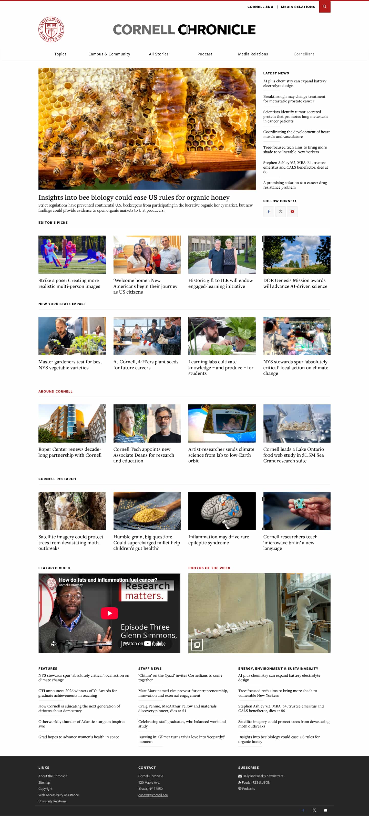 Latest website image capture
