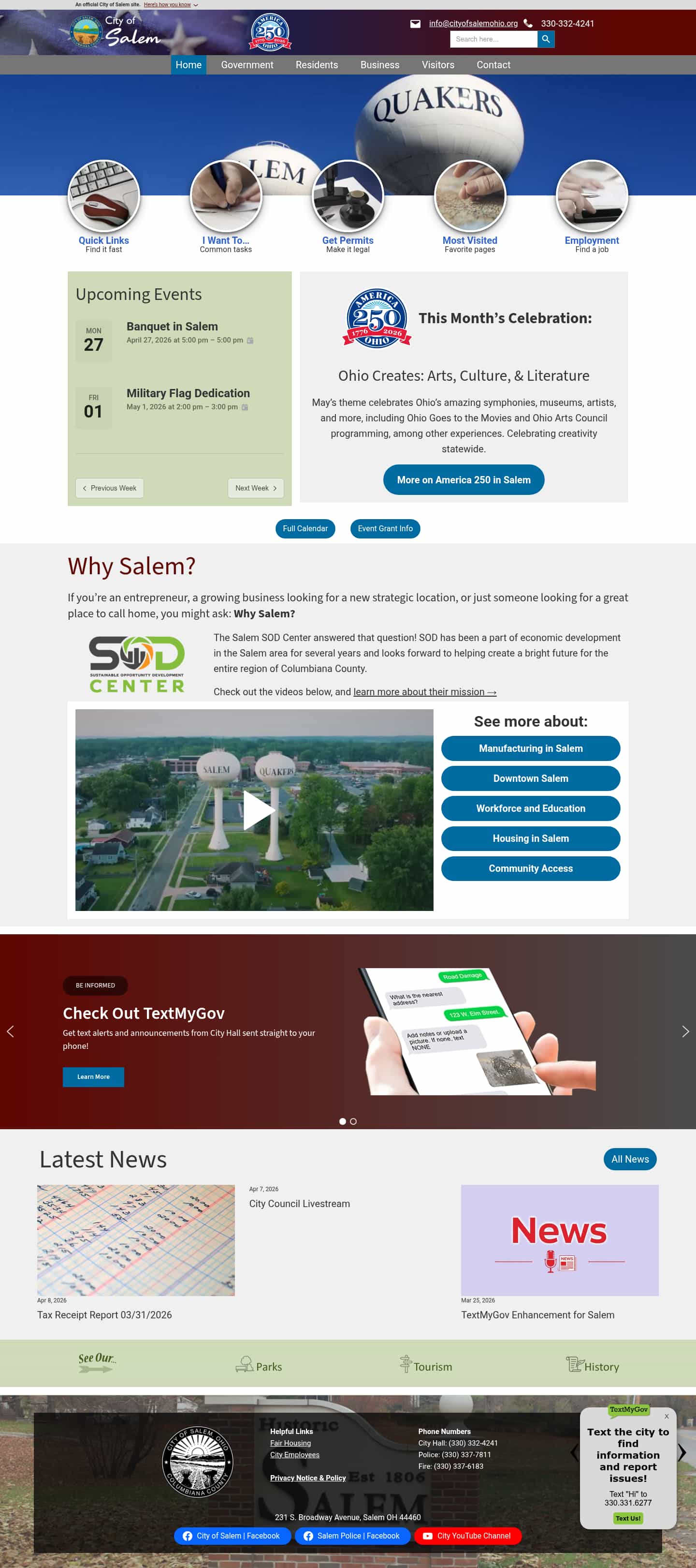 Latest website image capture