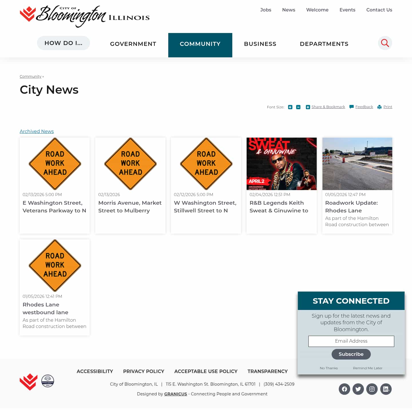 Latest website image capture