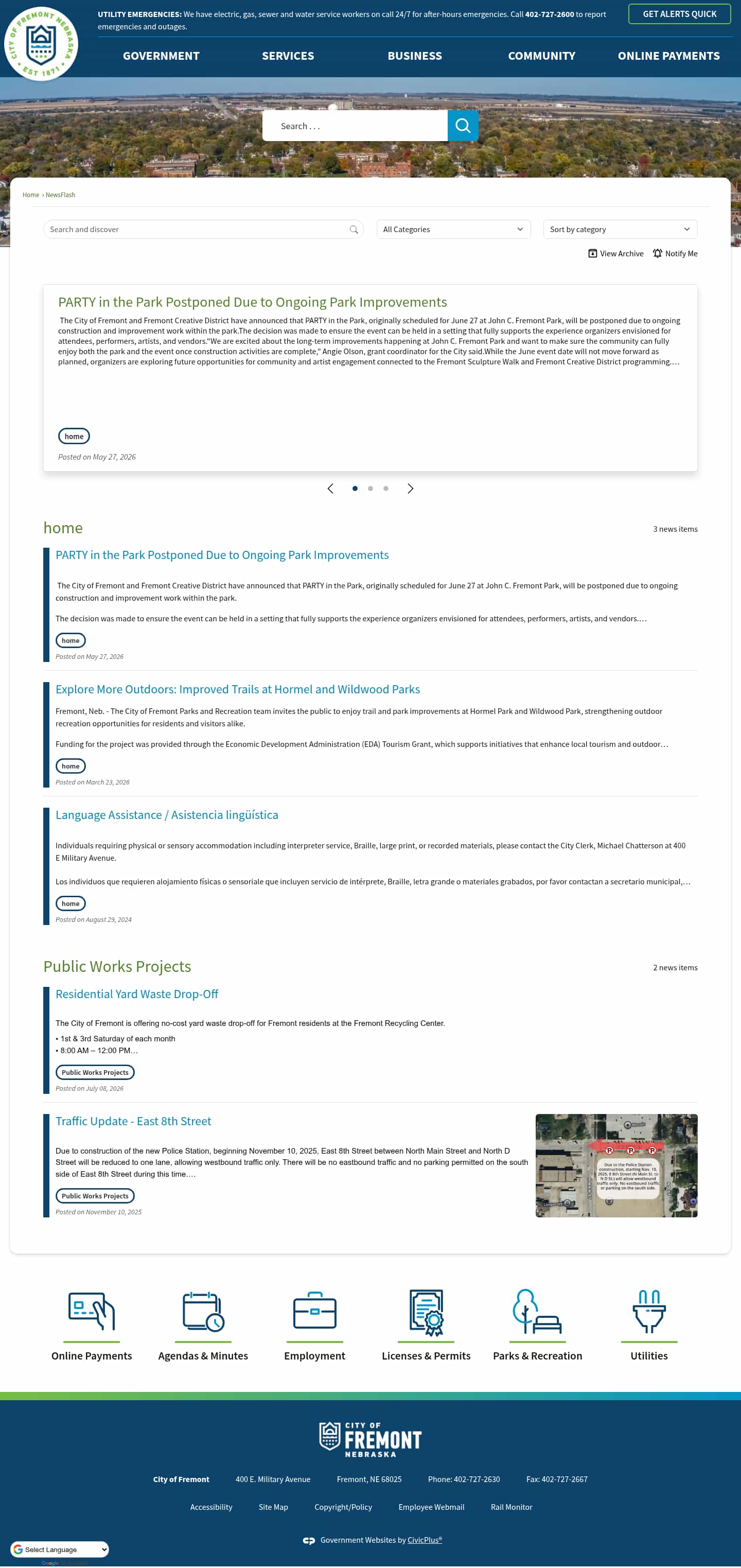 Latest website image capture
