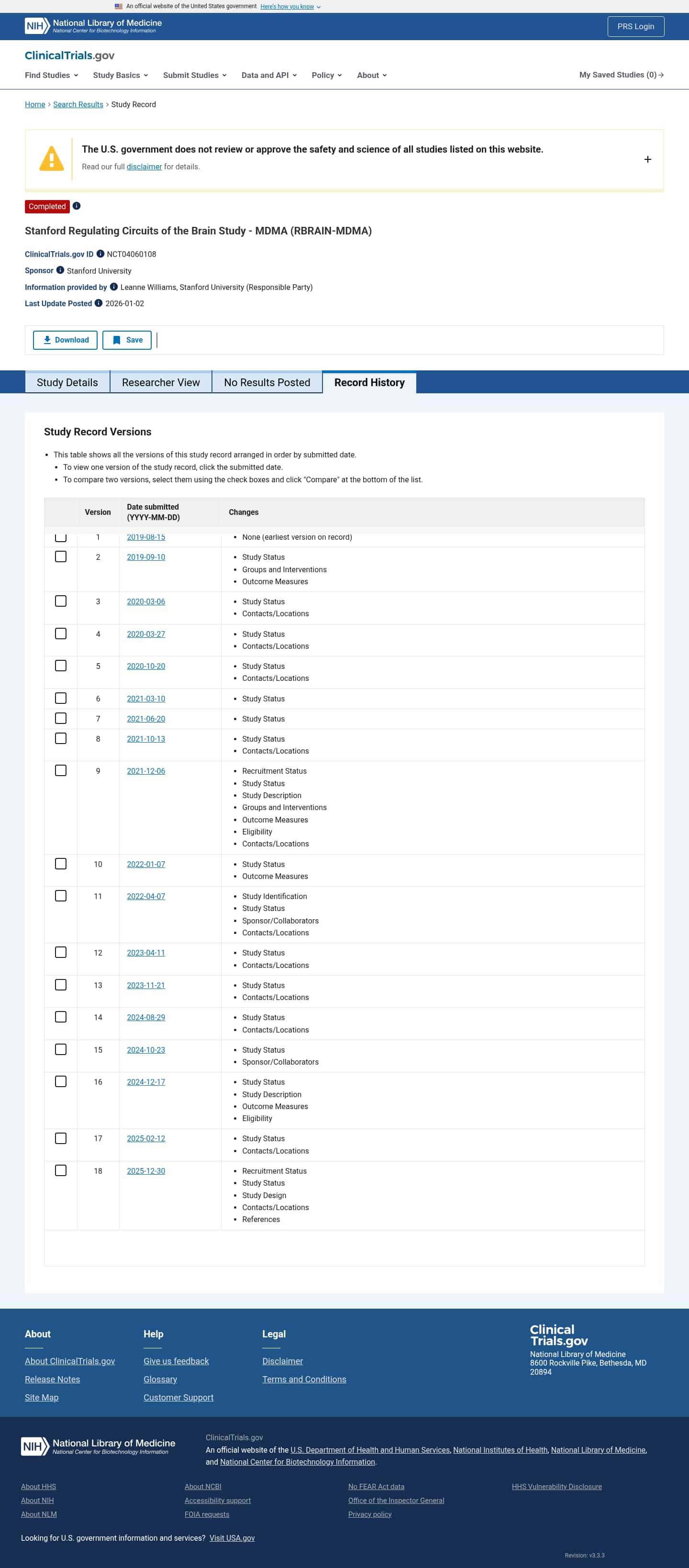 Latest website image capture