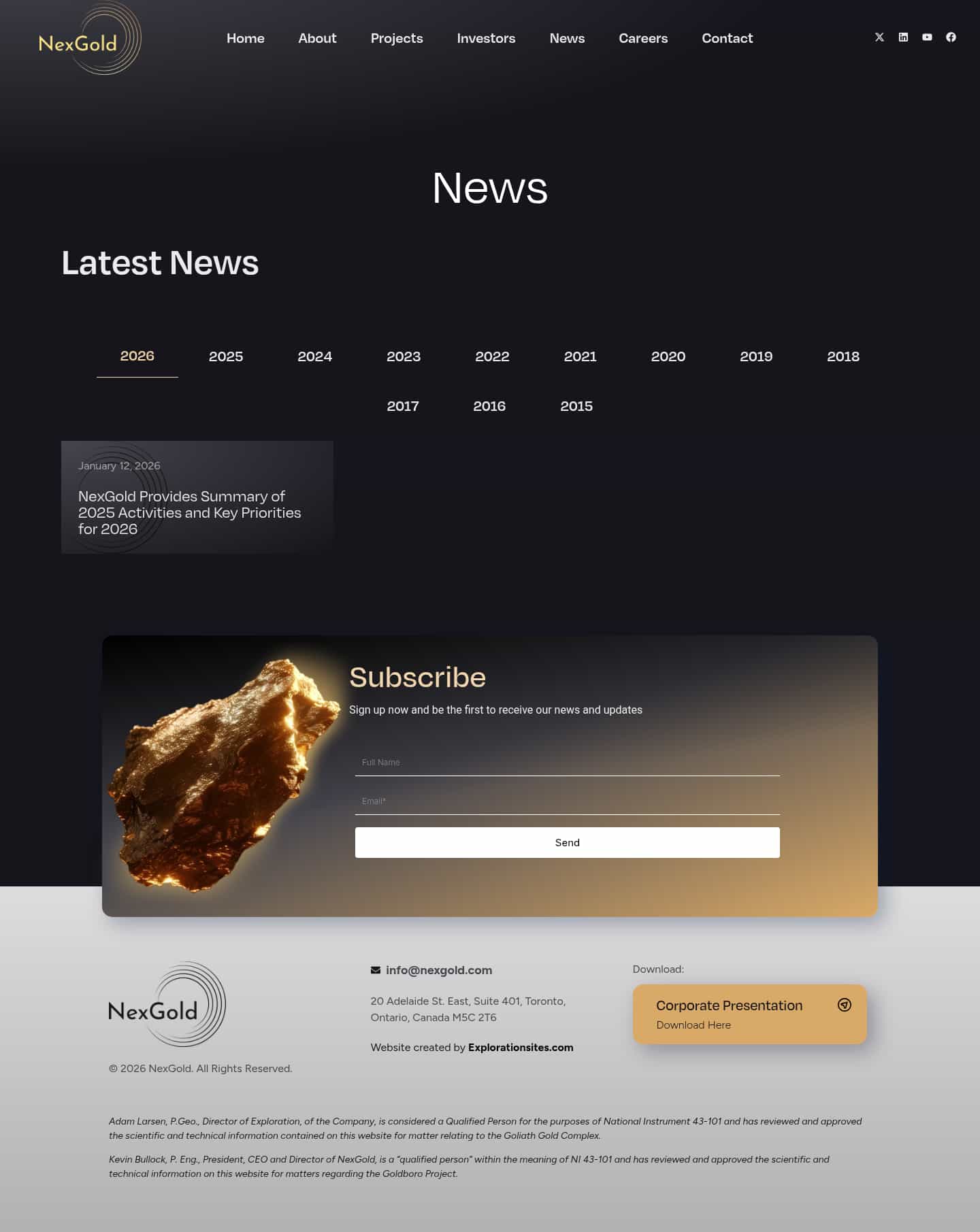 Latest website image capture