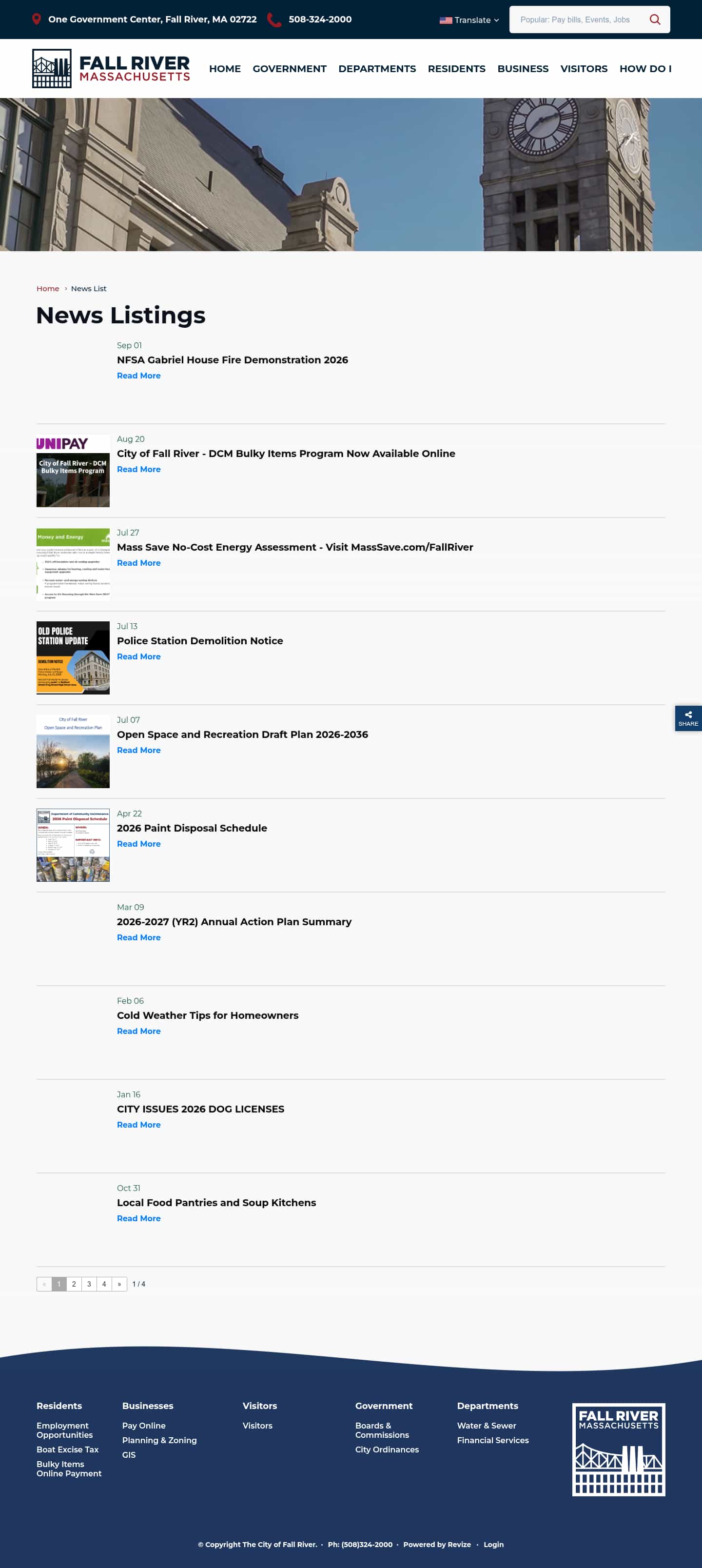 Latest website image capture