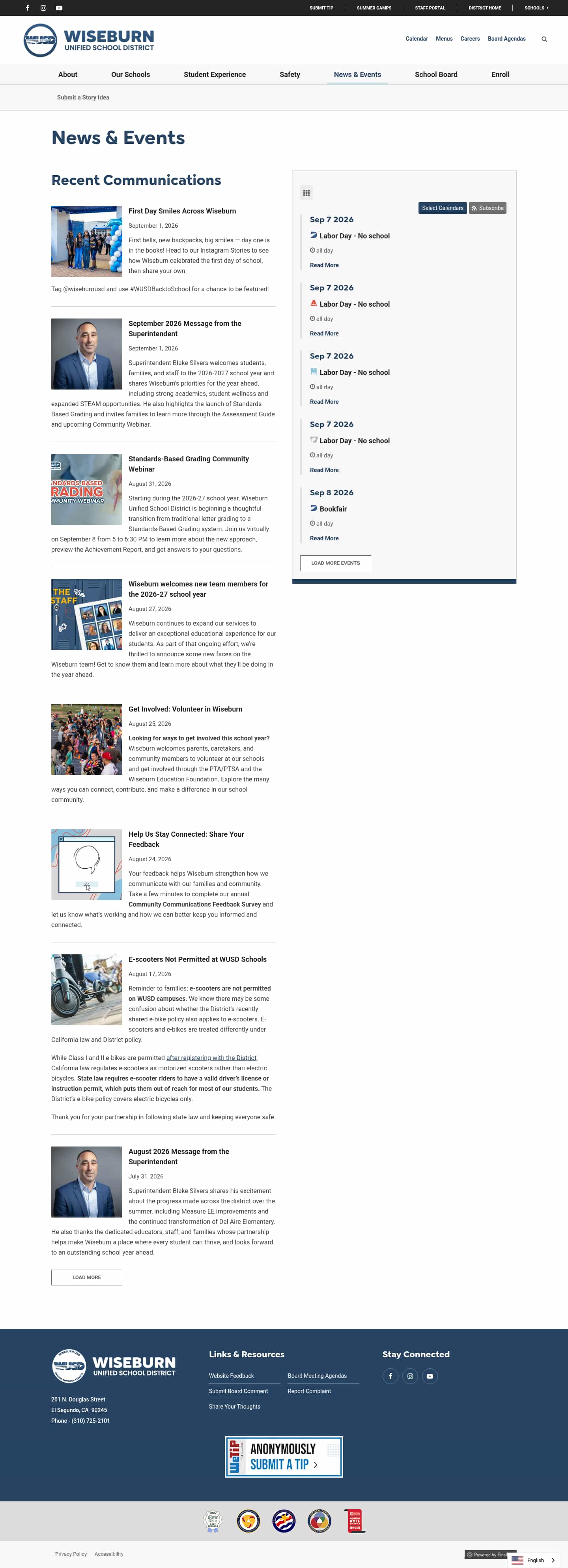 Latest website image capture