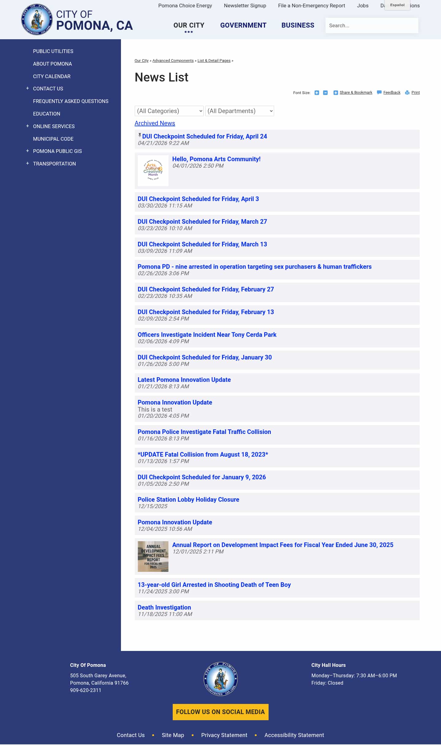 Latest website image capture