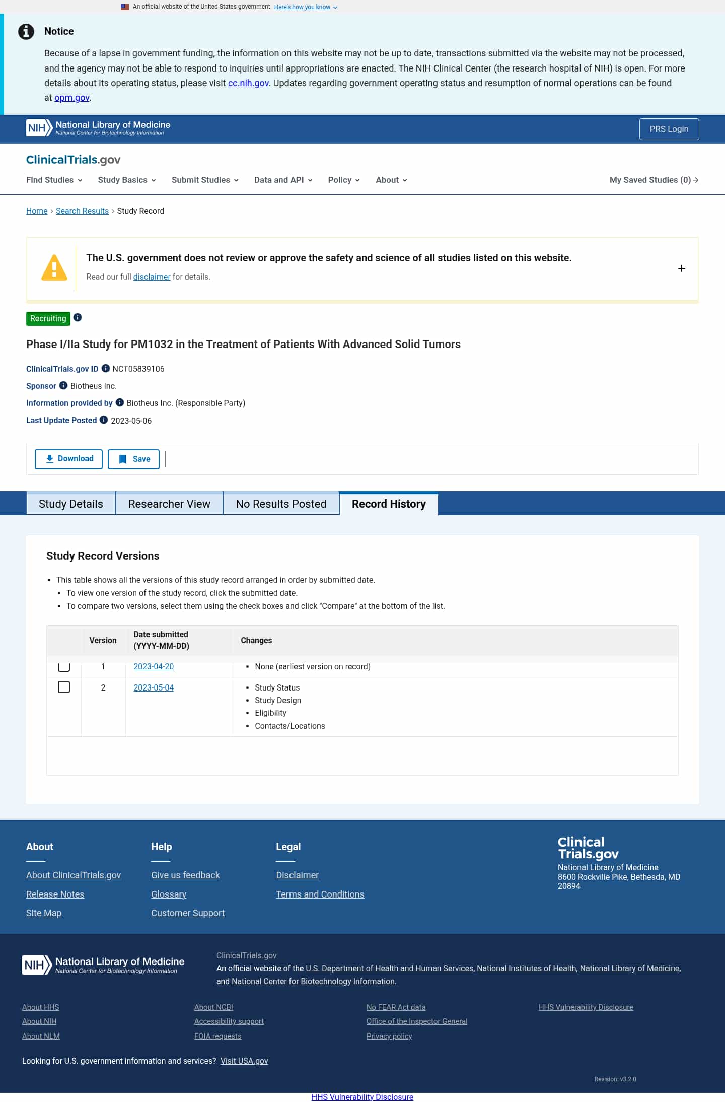 Latest website image capture