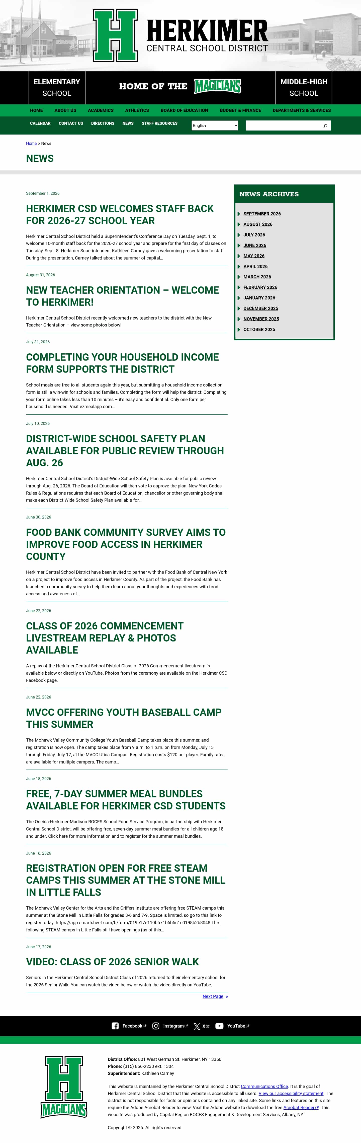 Latest website image capture