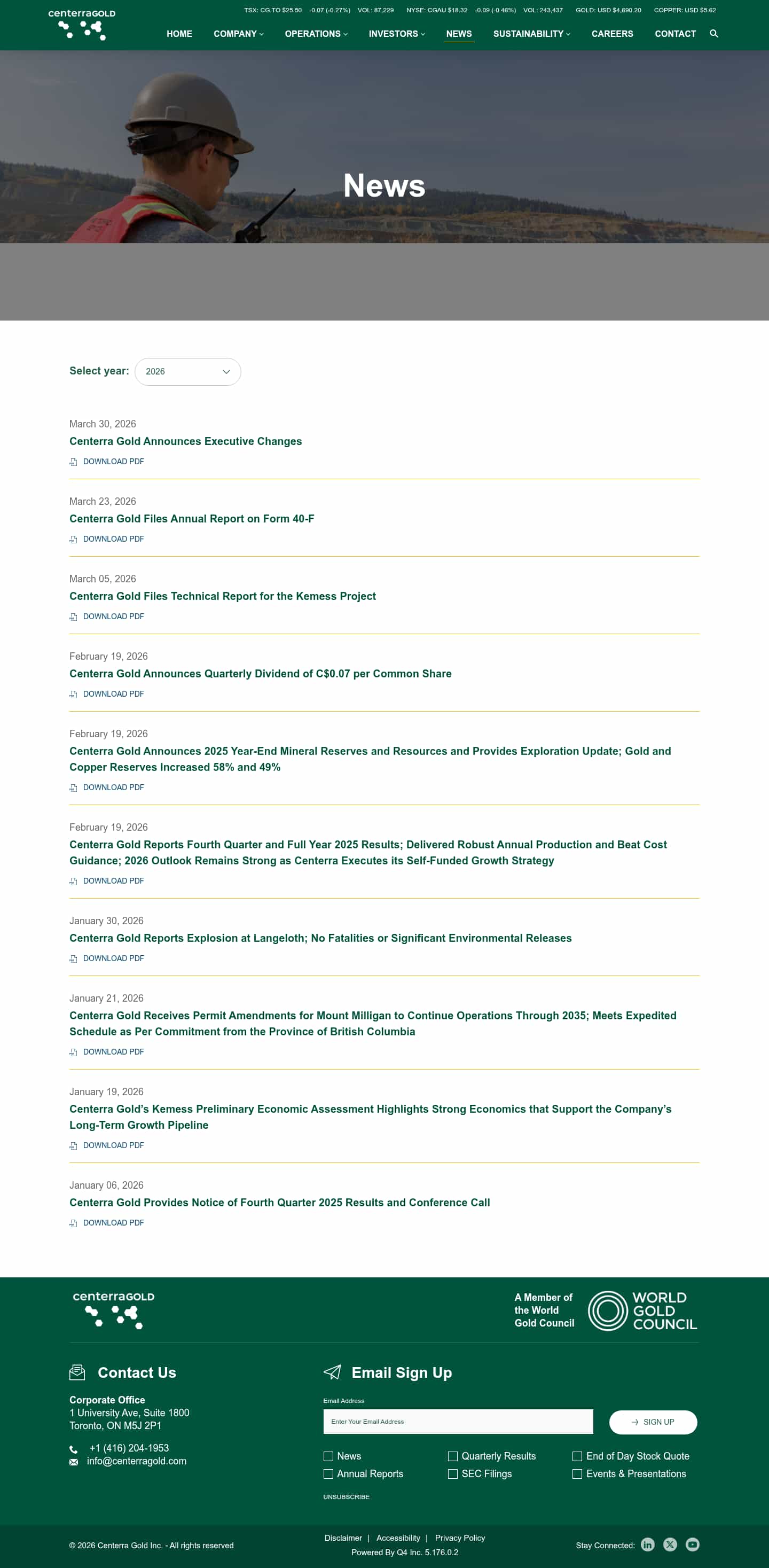 Latest website image capture