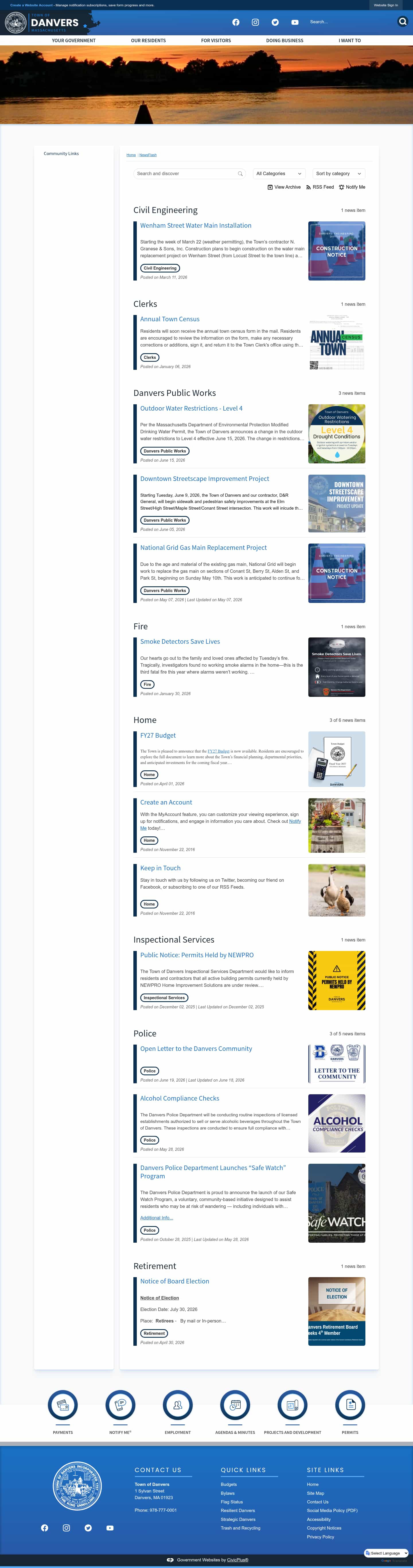 Latest website image capture