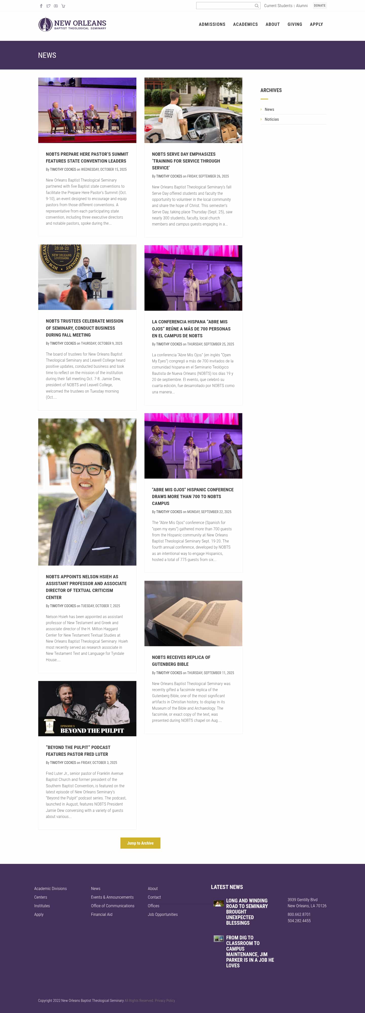 Latest website image capture