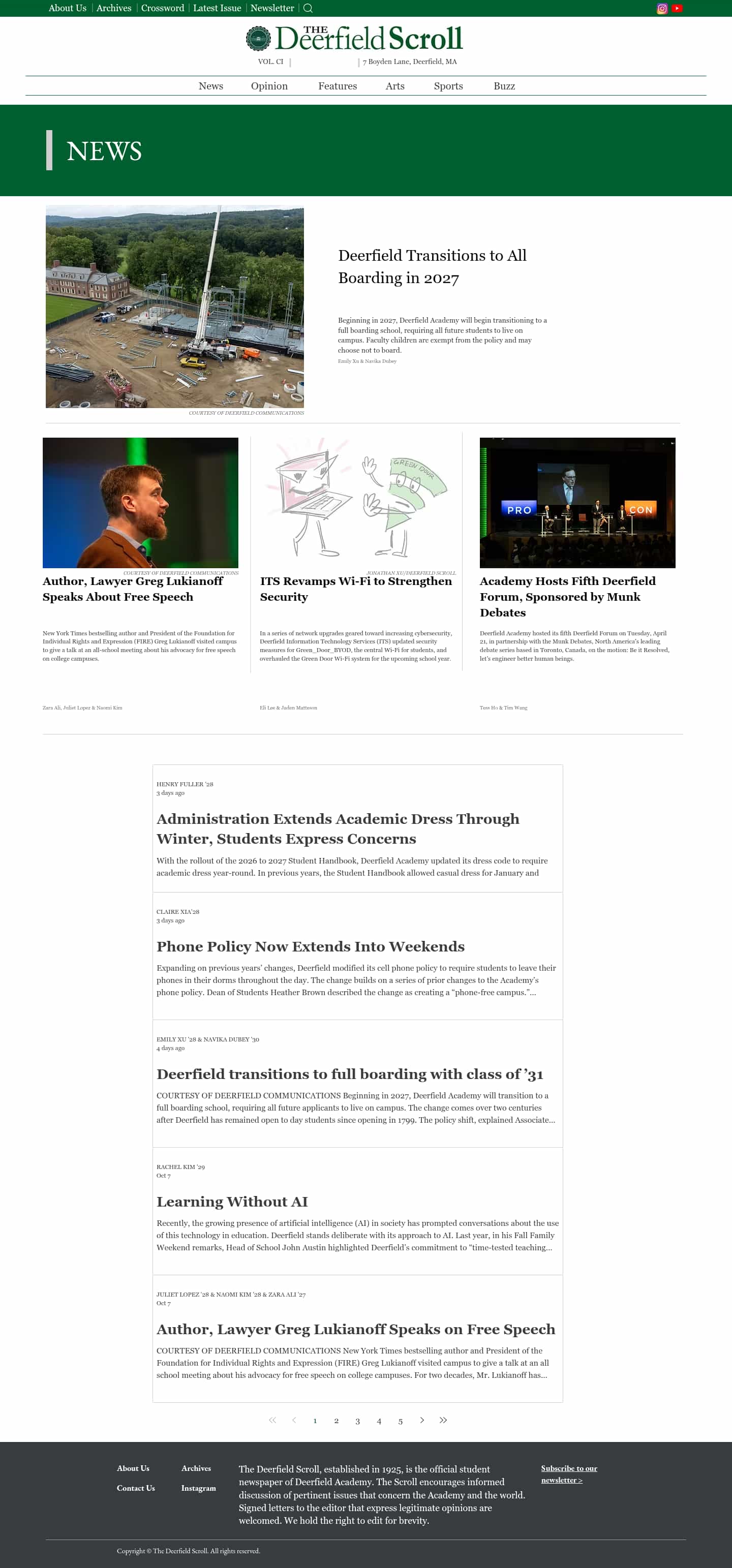 Latest website image capture