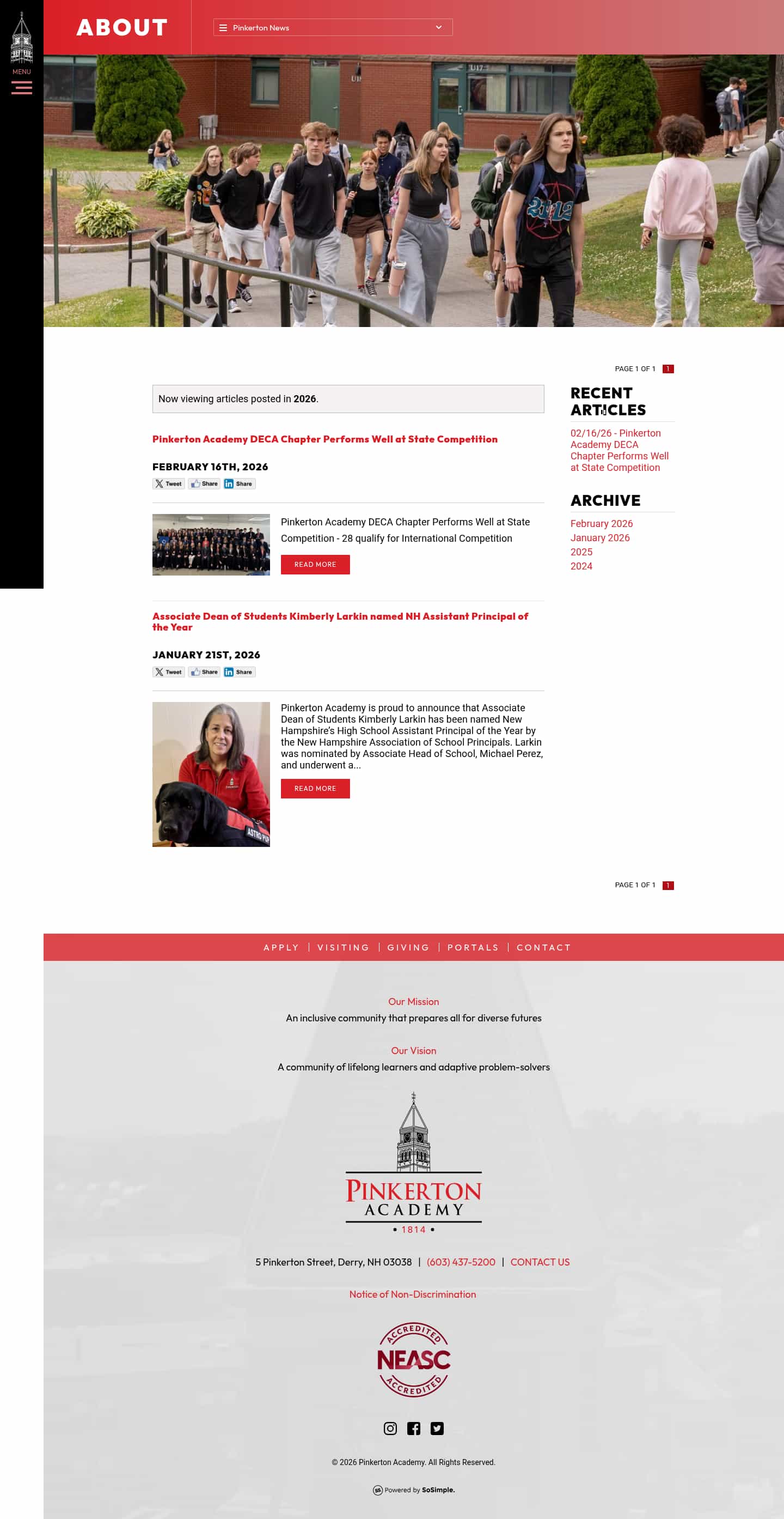 Latest website image capture