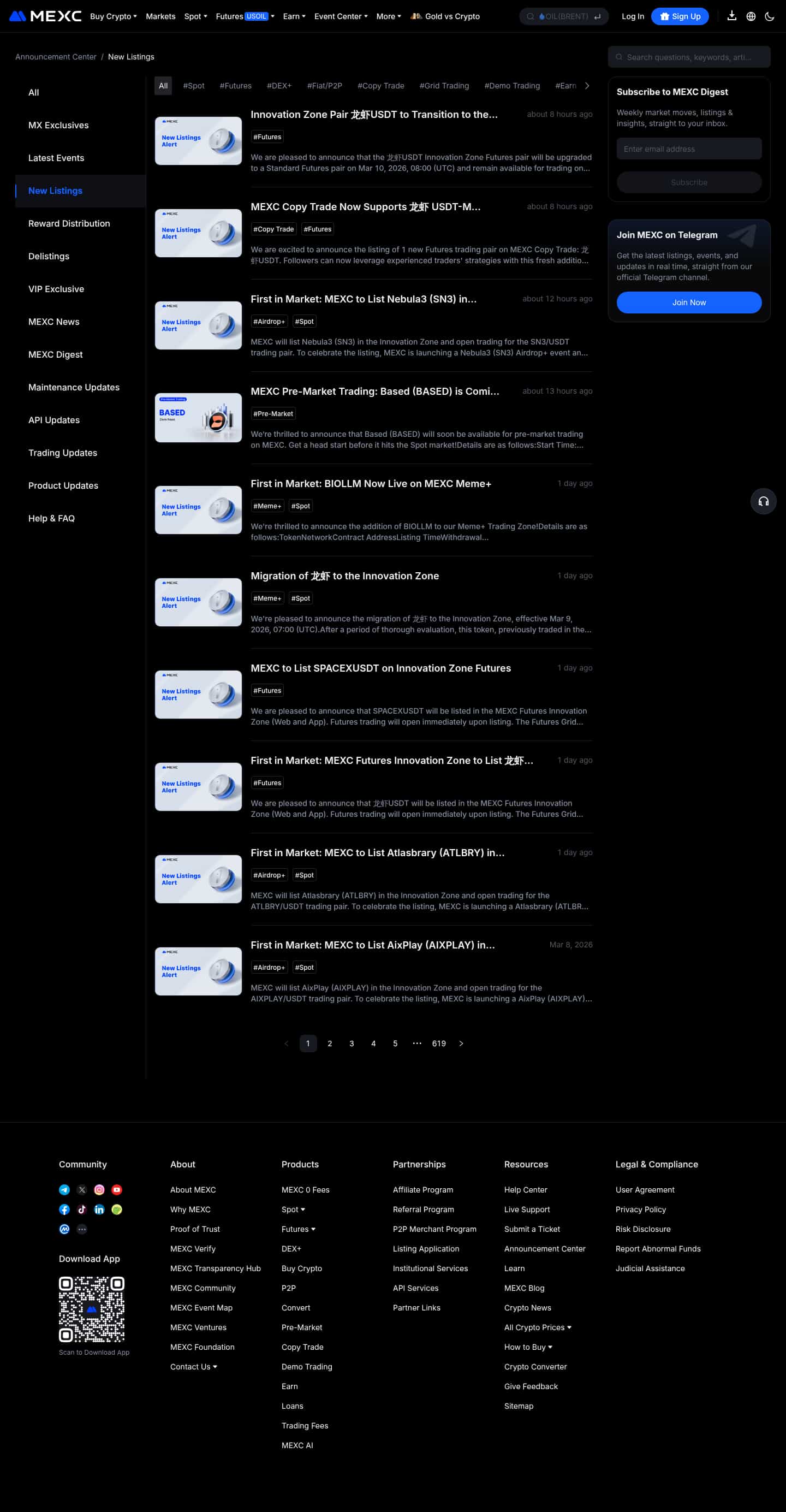 Latest website image capture