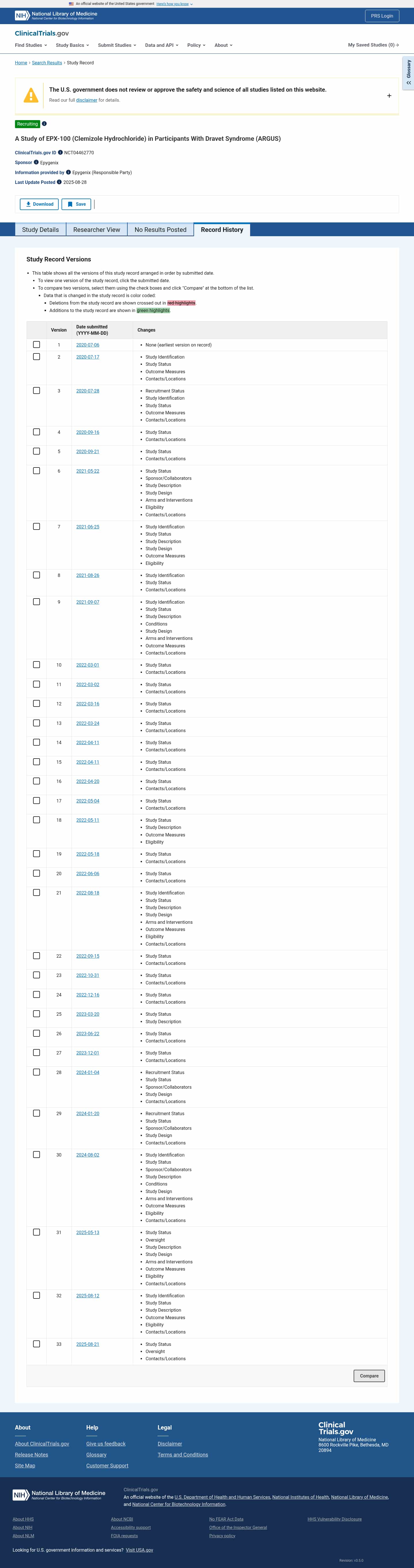 Latest website image capture