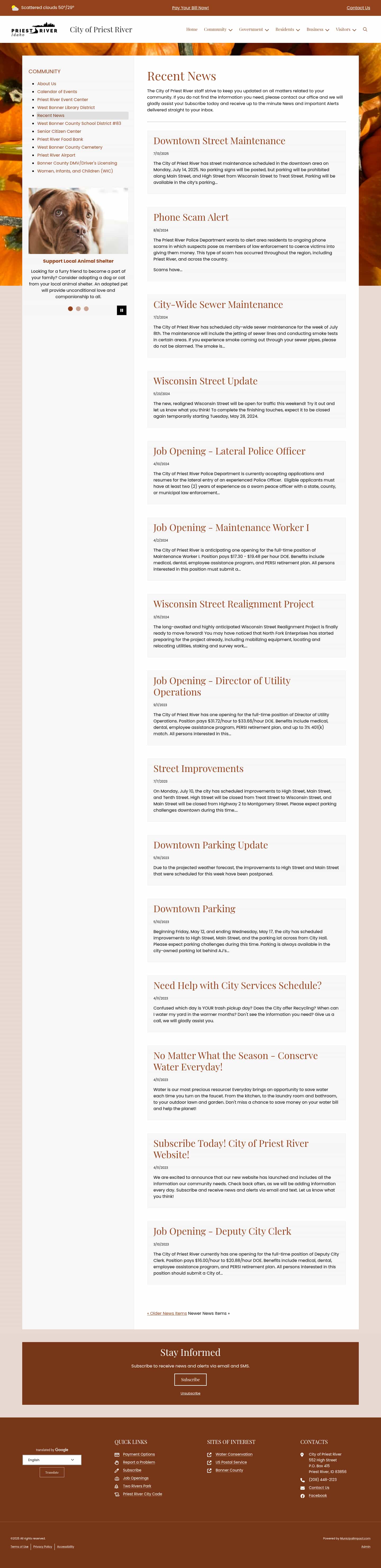 Latest website image capture