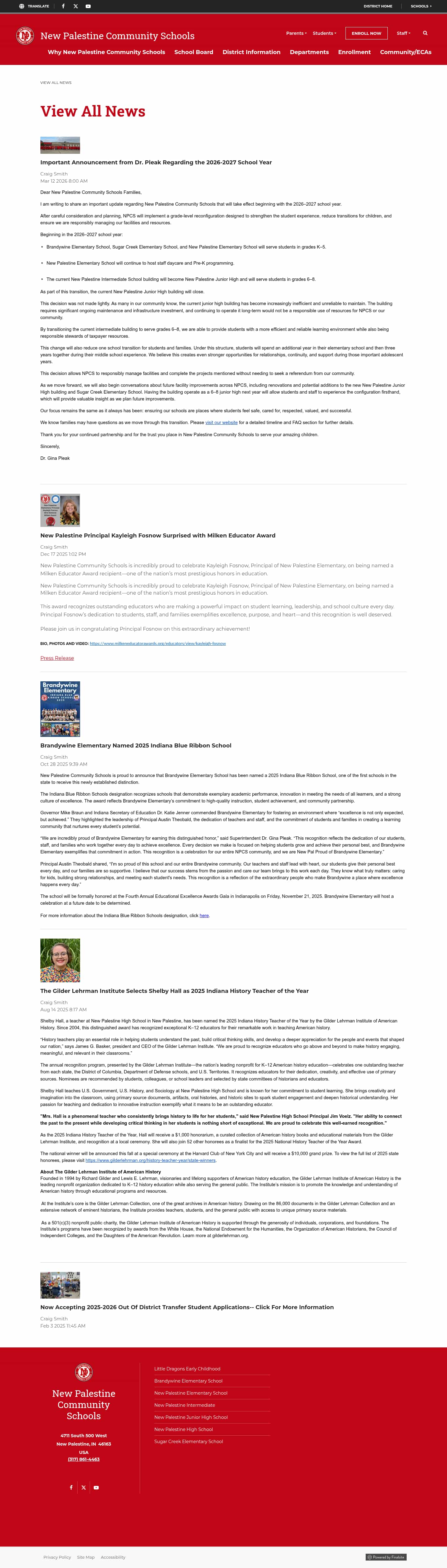 Latest website image capture