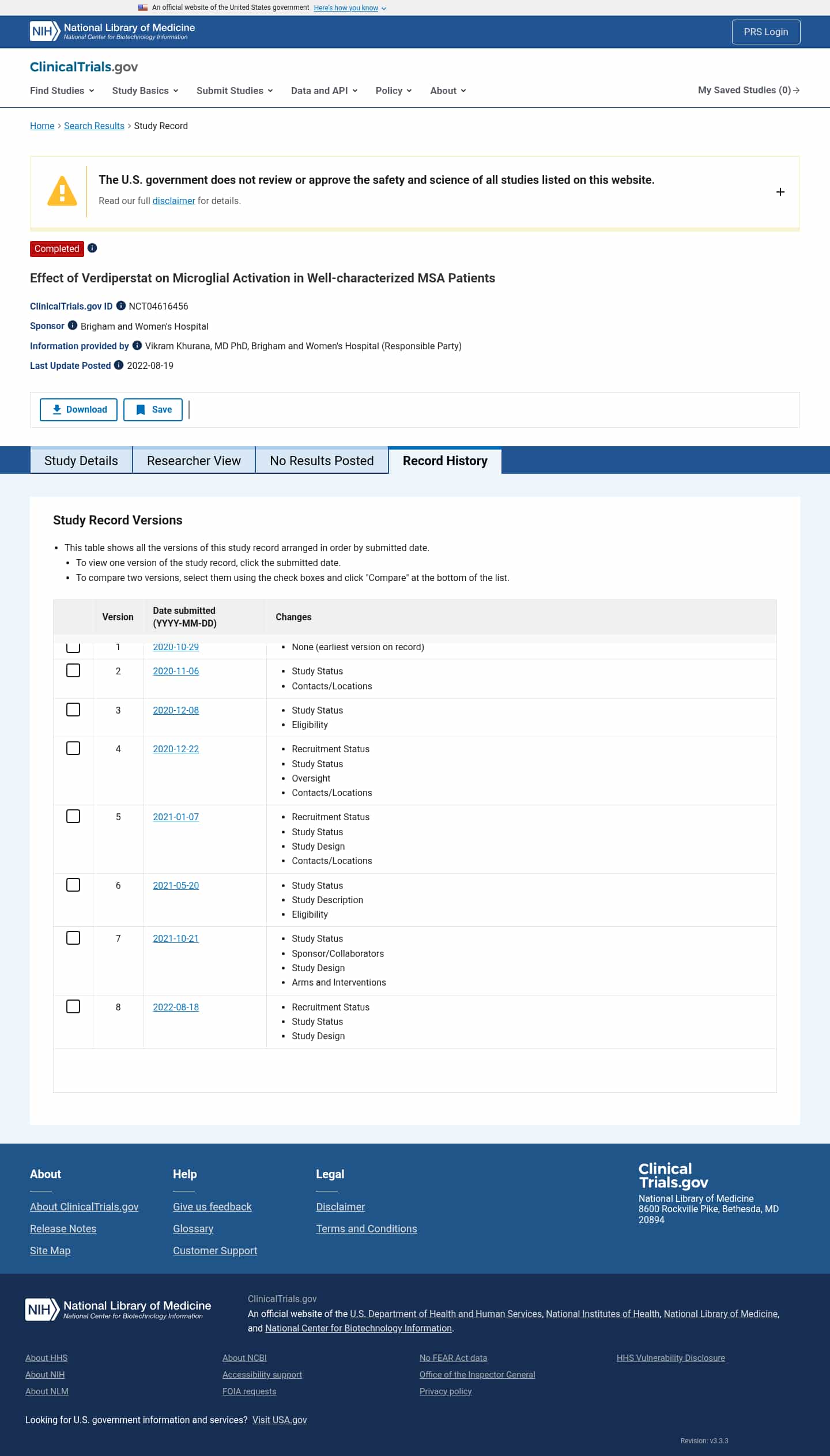 Latest website image capture