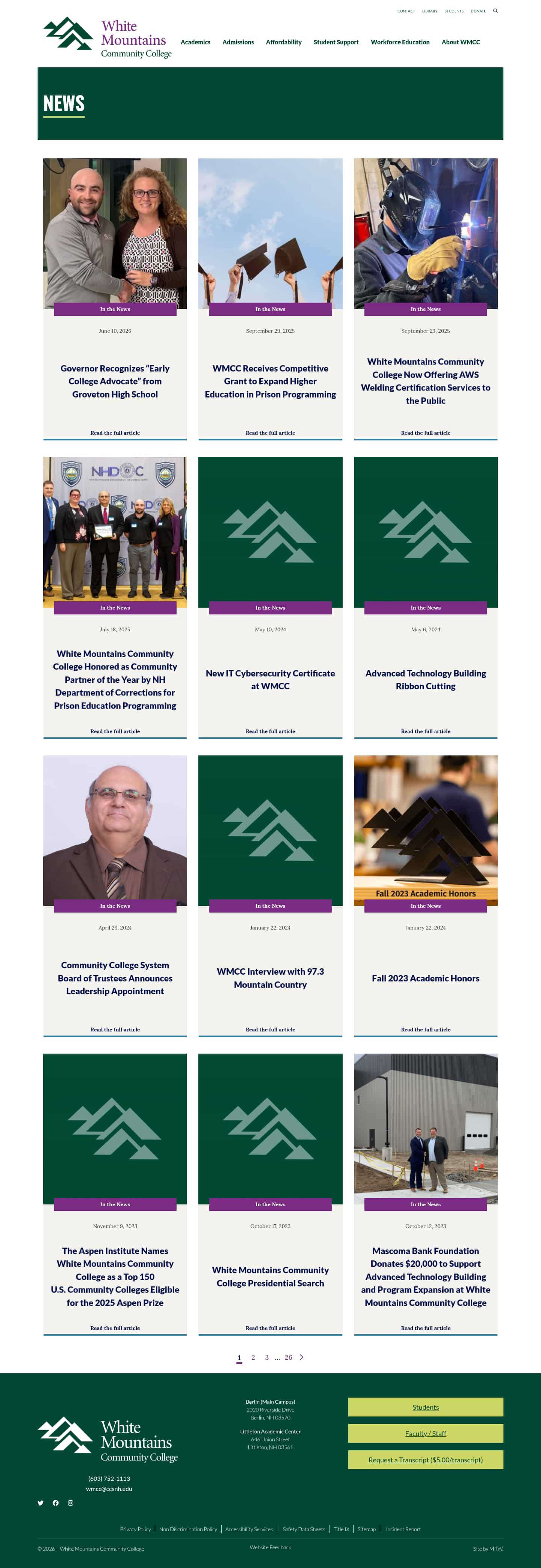 Latest website image capture
