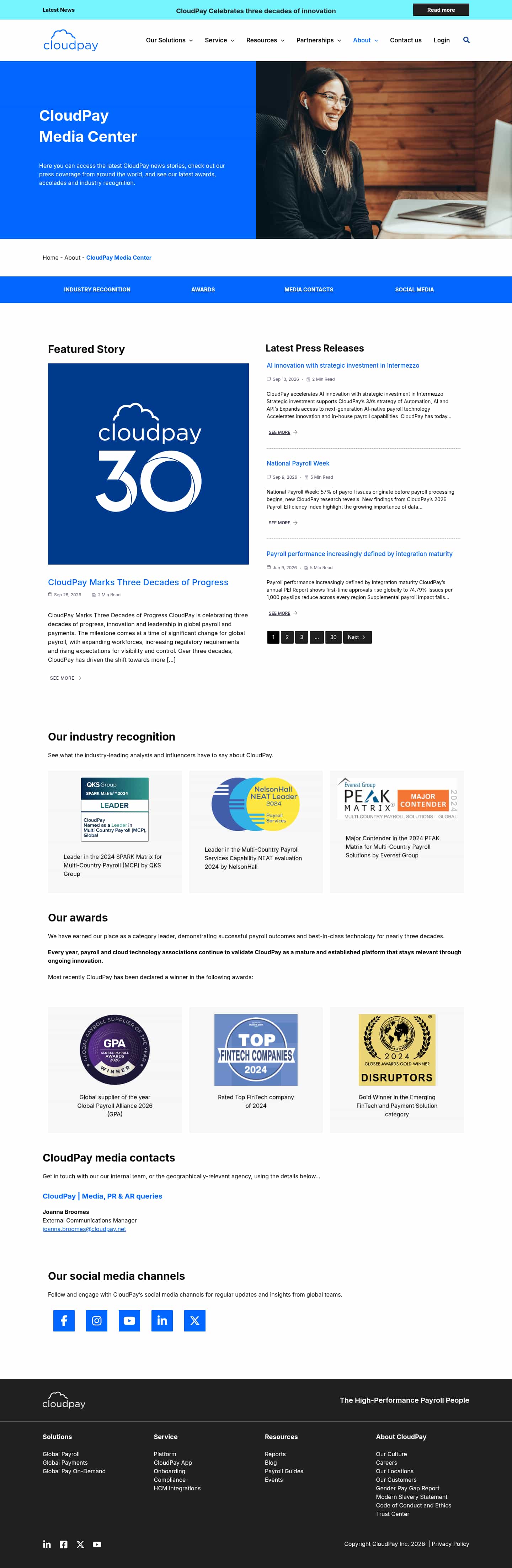 Latest website image capture