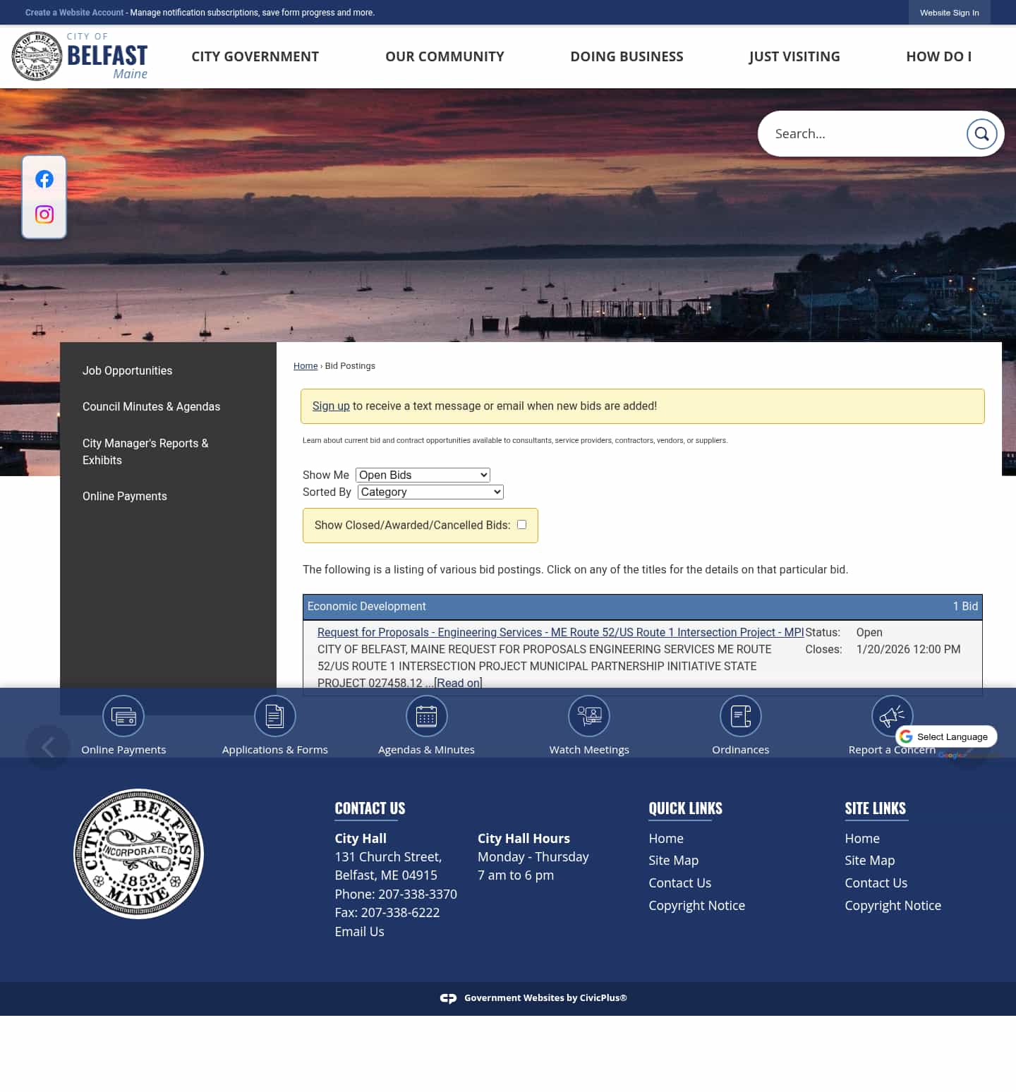 Latest website image capture