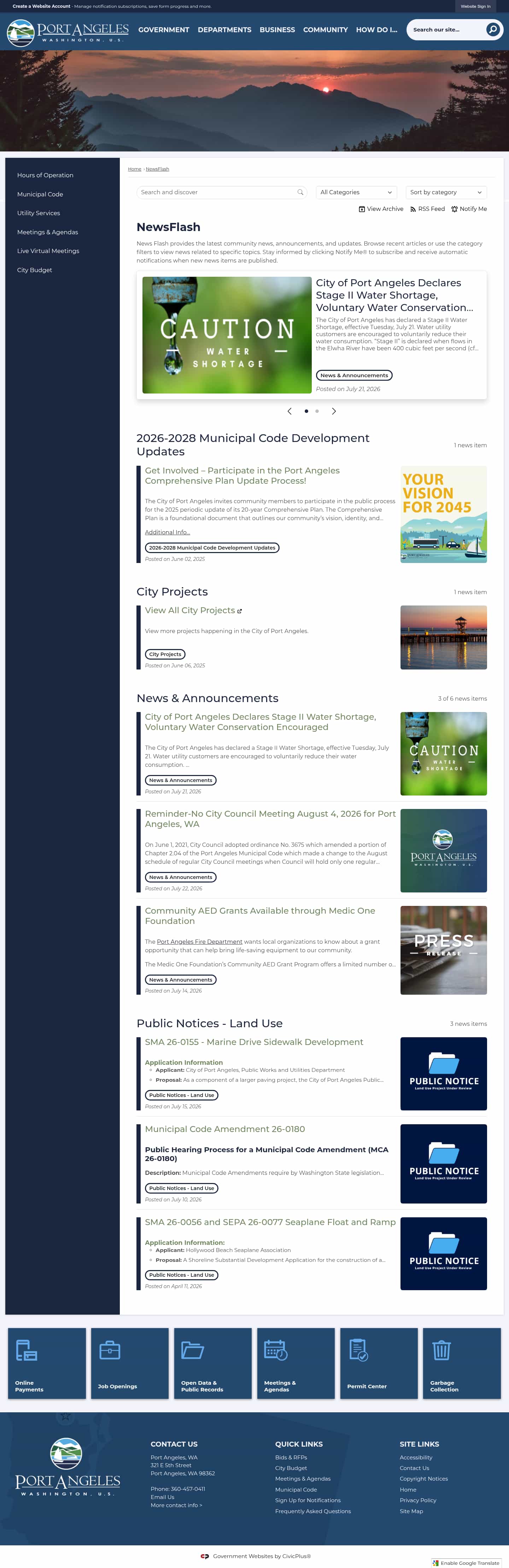 Latest website image capture