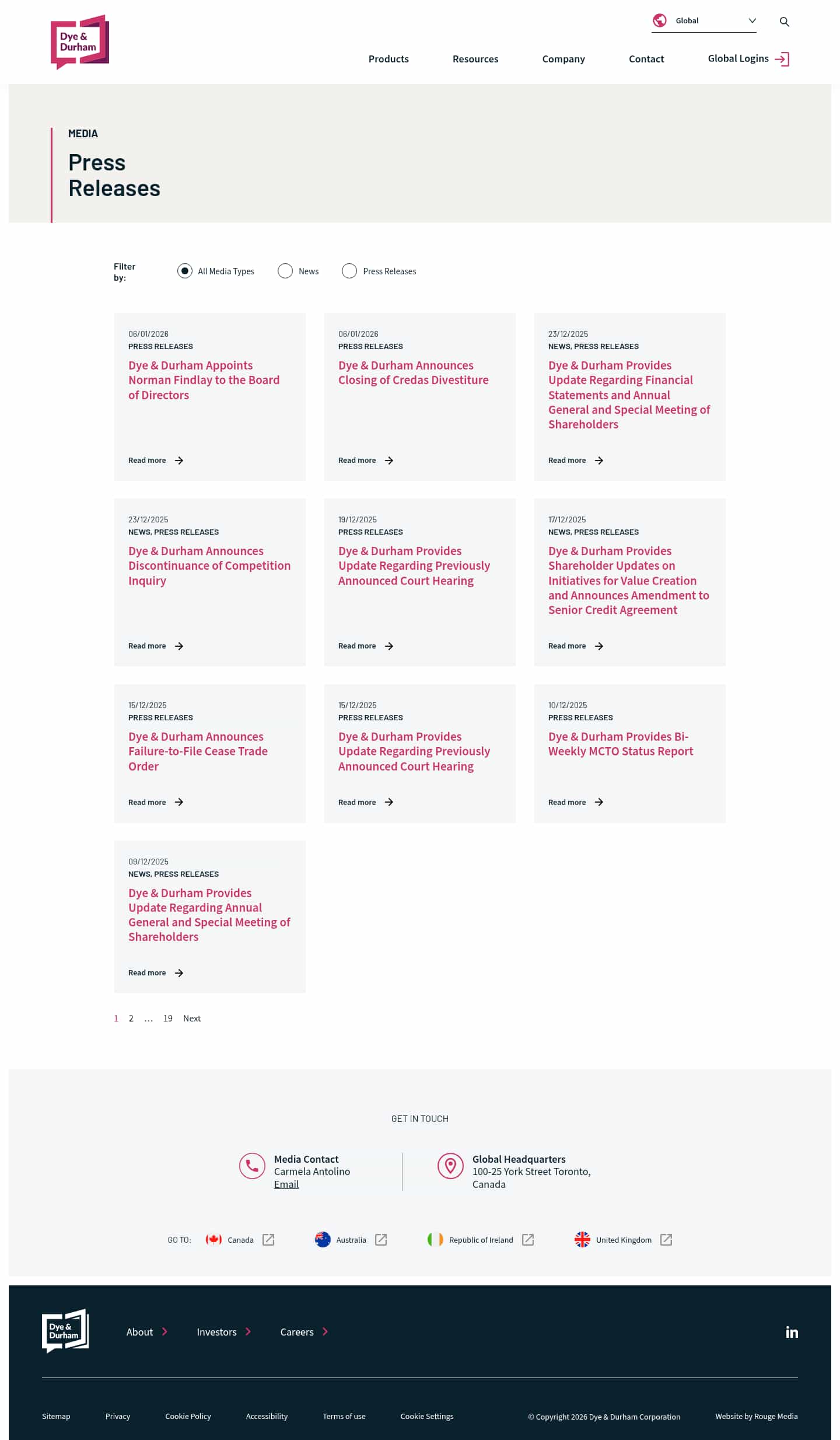 Latest website image capture