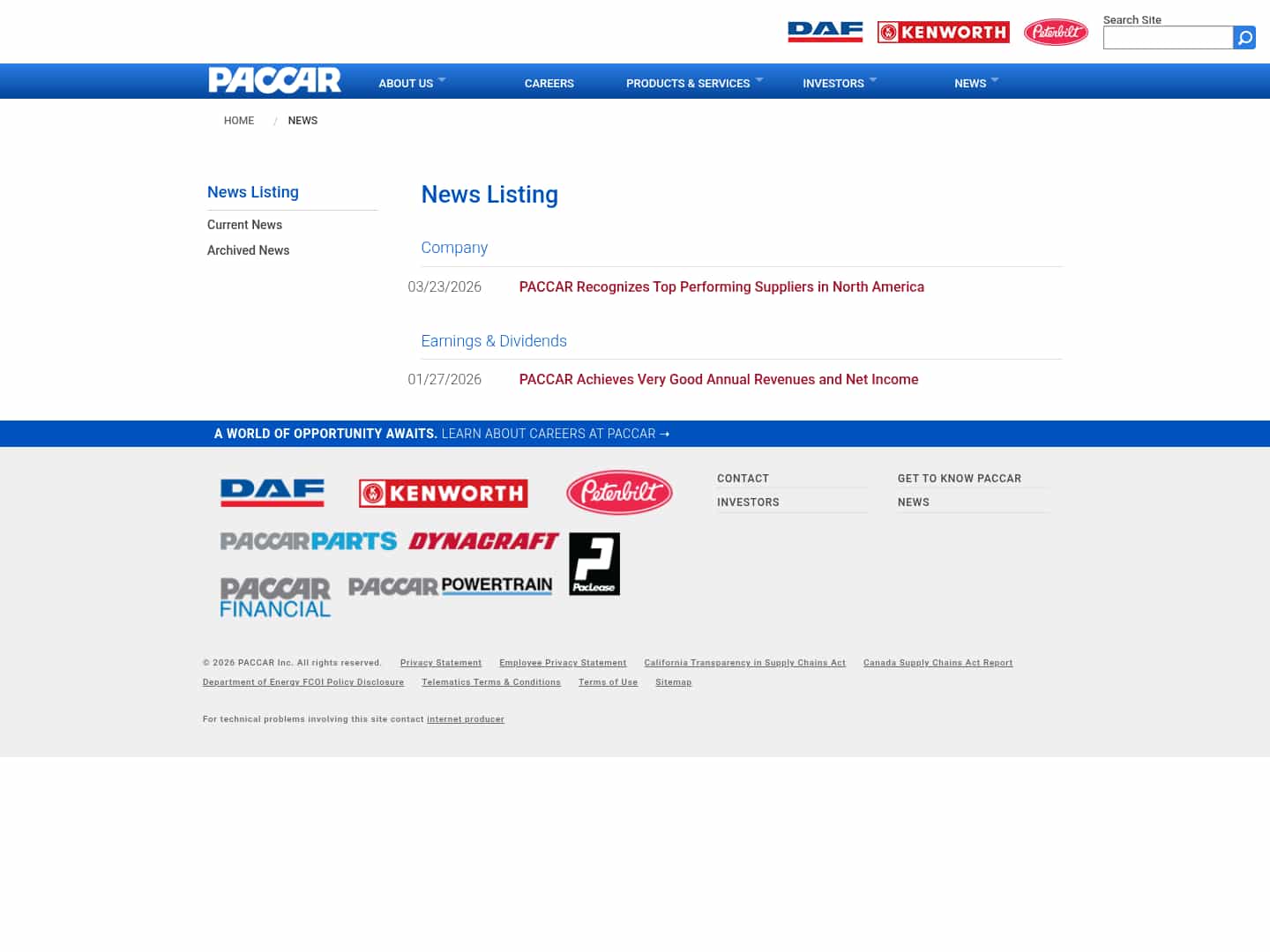 Latest website image capture