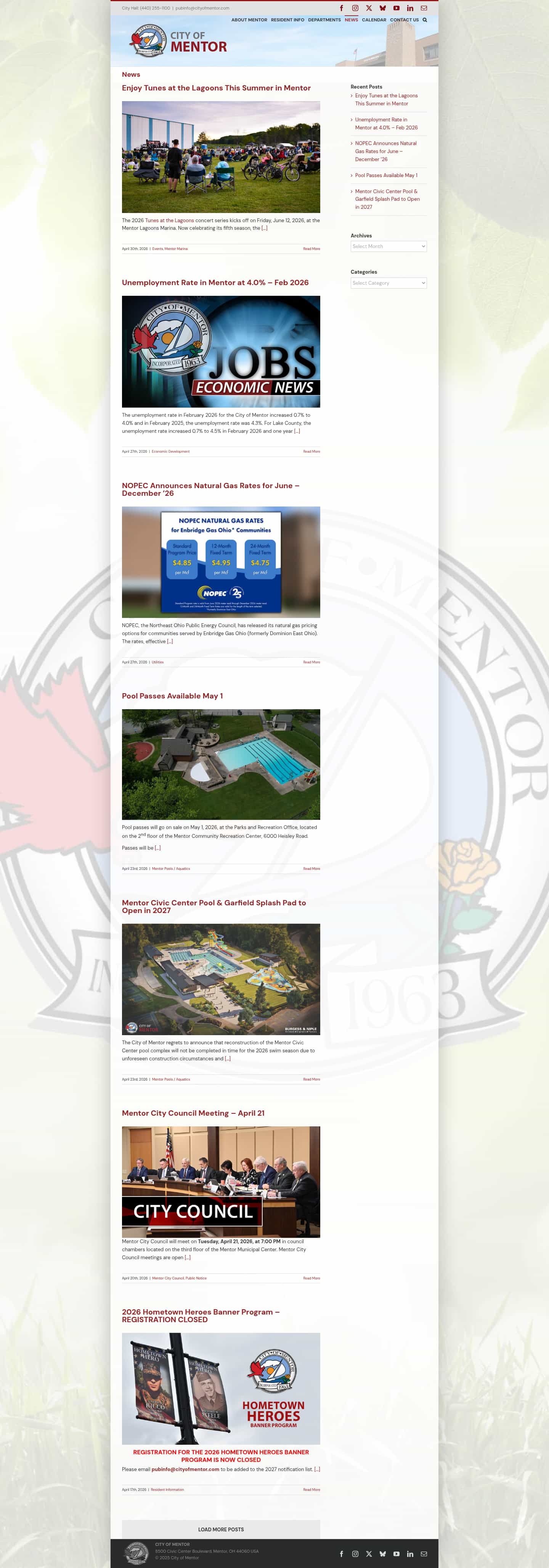 Latest website image capture