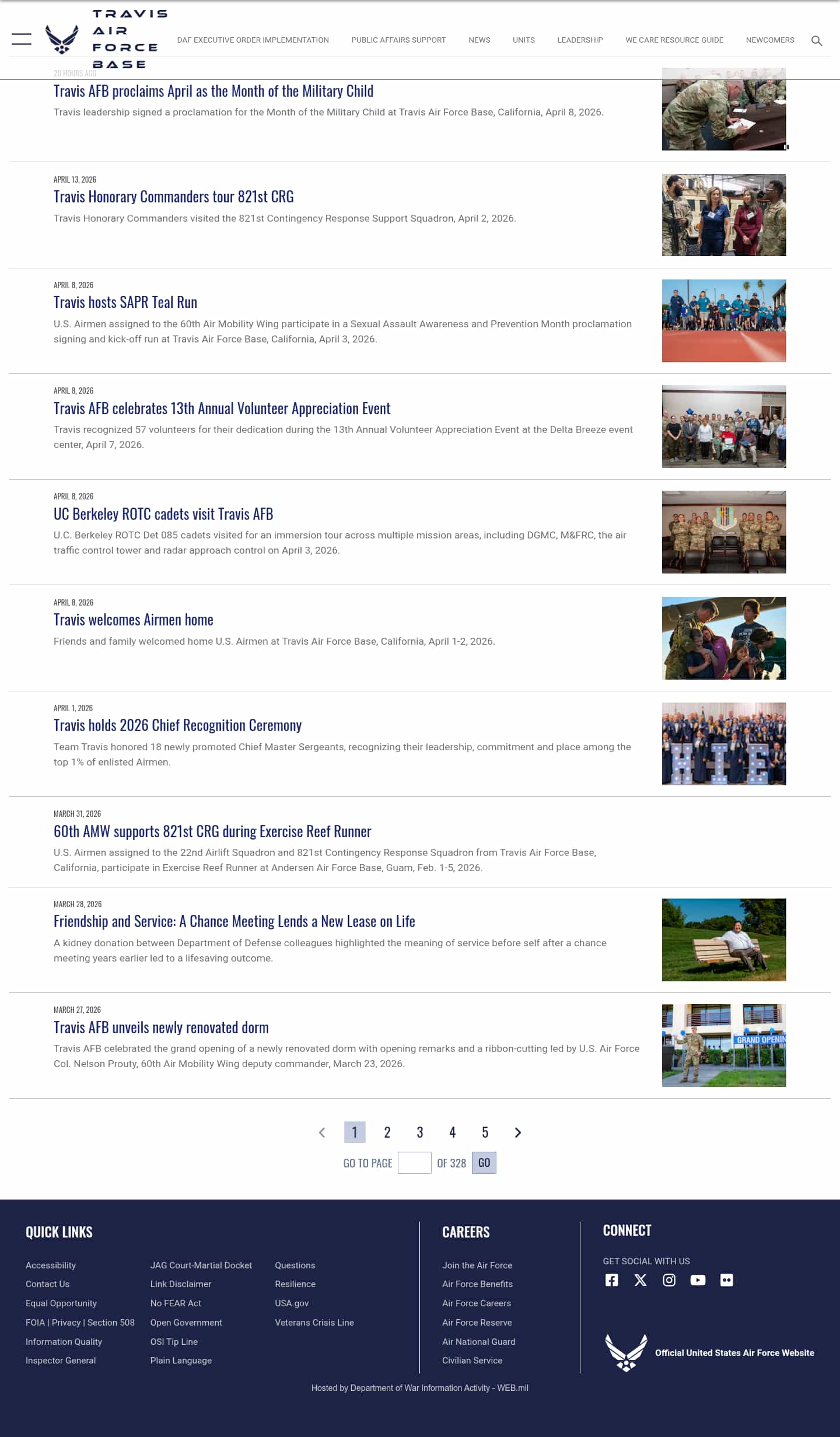 Latest website image capture