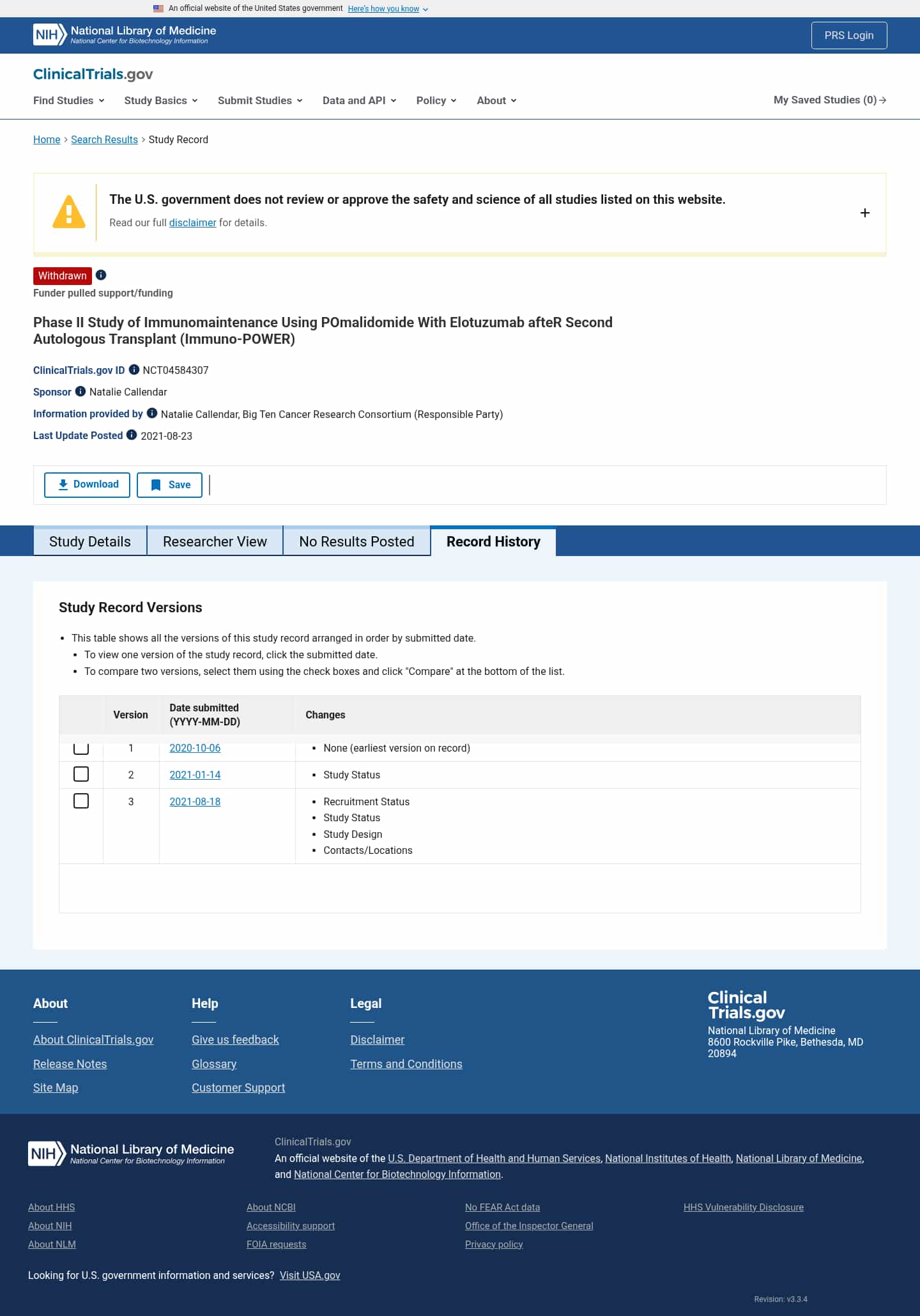 Latest website image capture