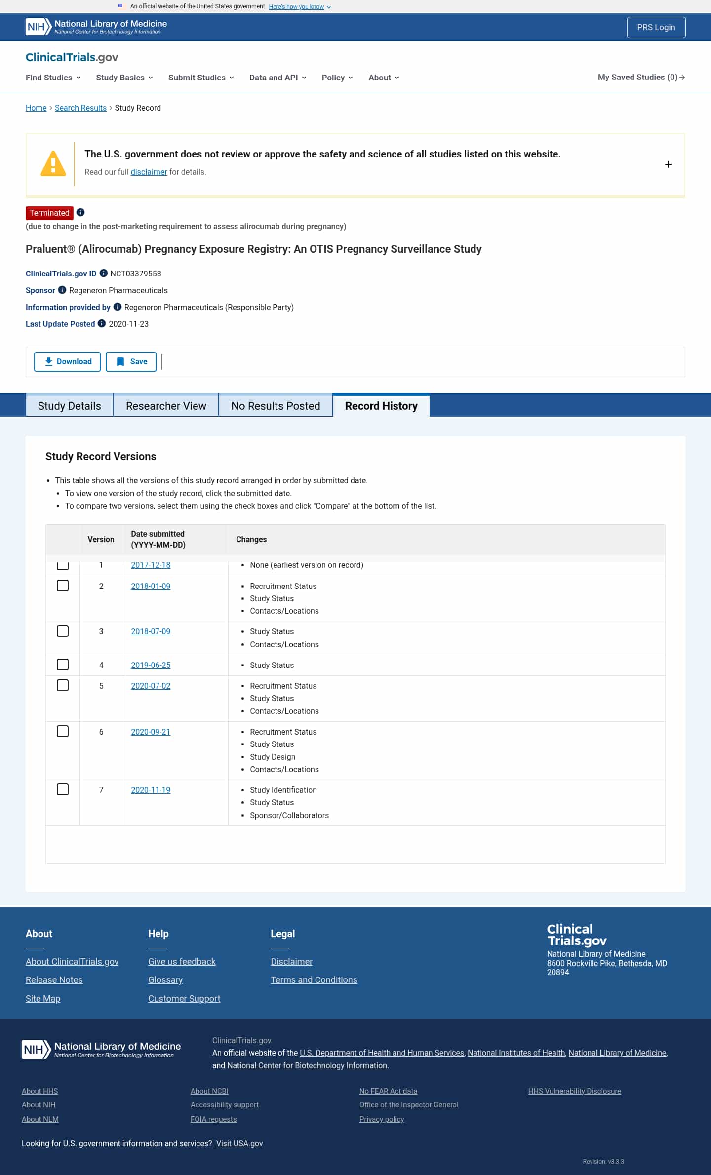 Latest website image capture