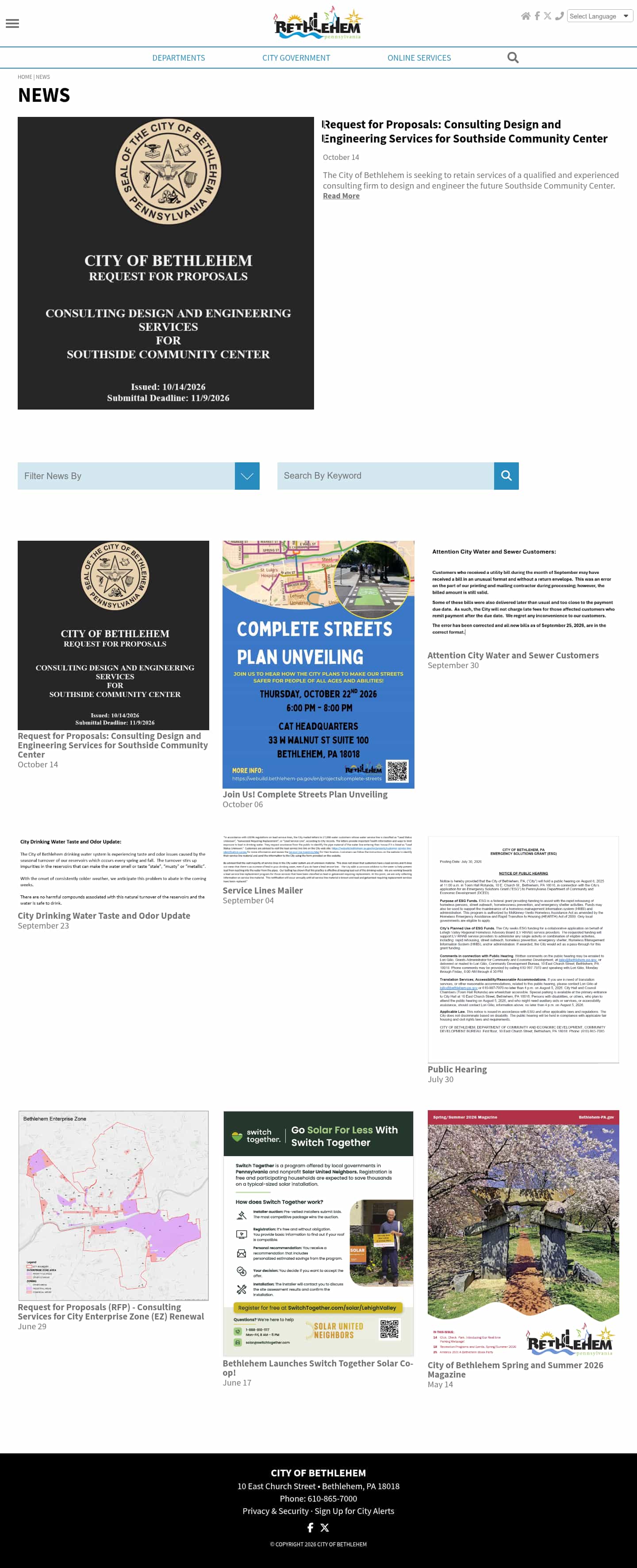 Latest website image capture