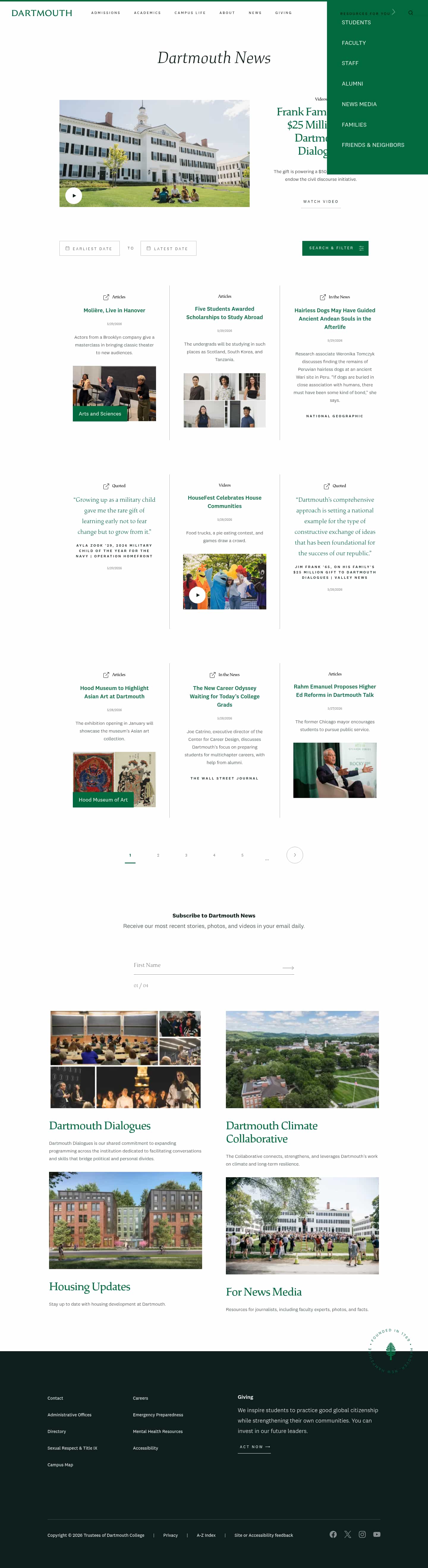 Latest website image capture