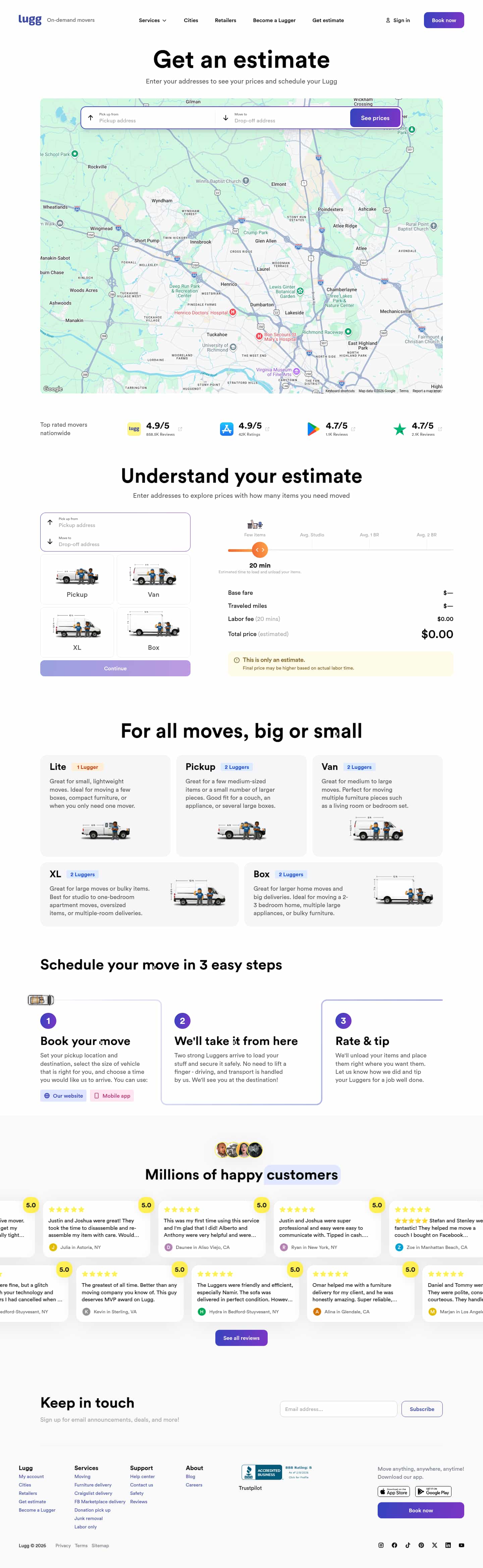 Latest website image capture