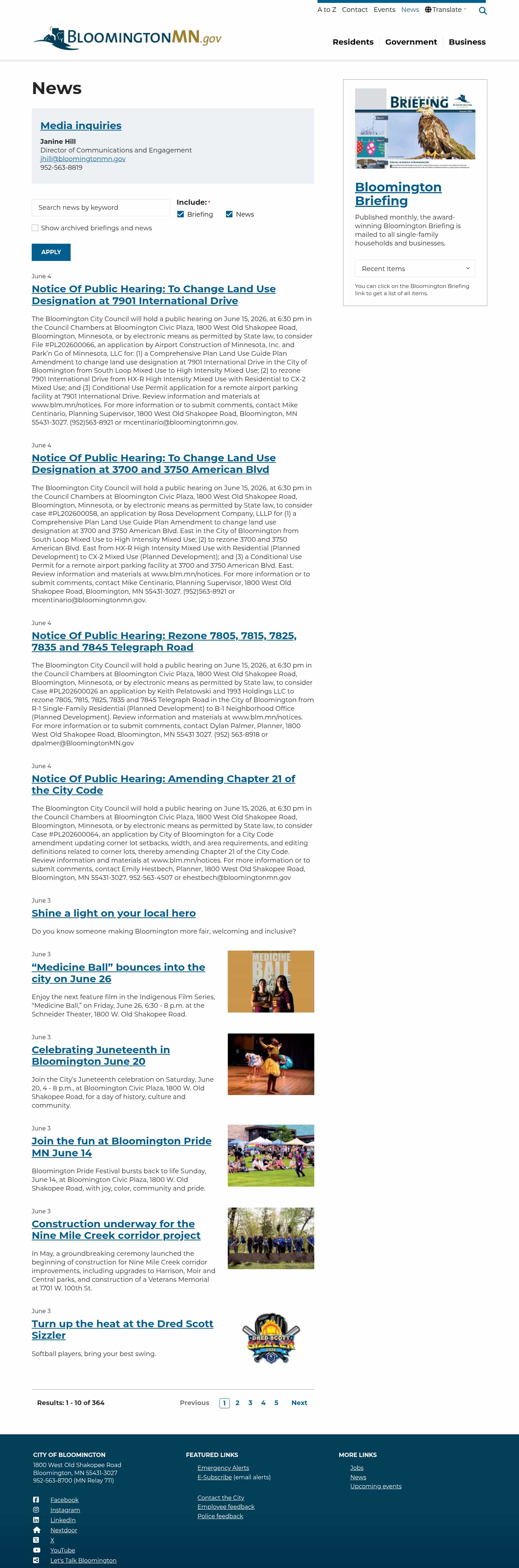 Latest website image capture