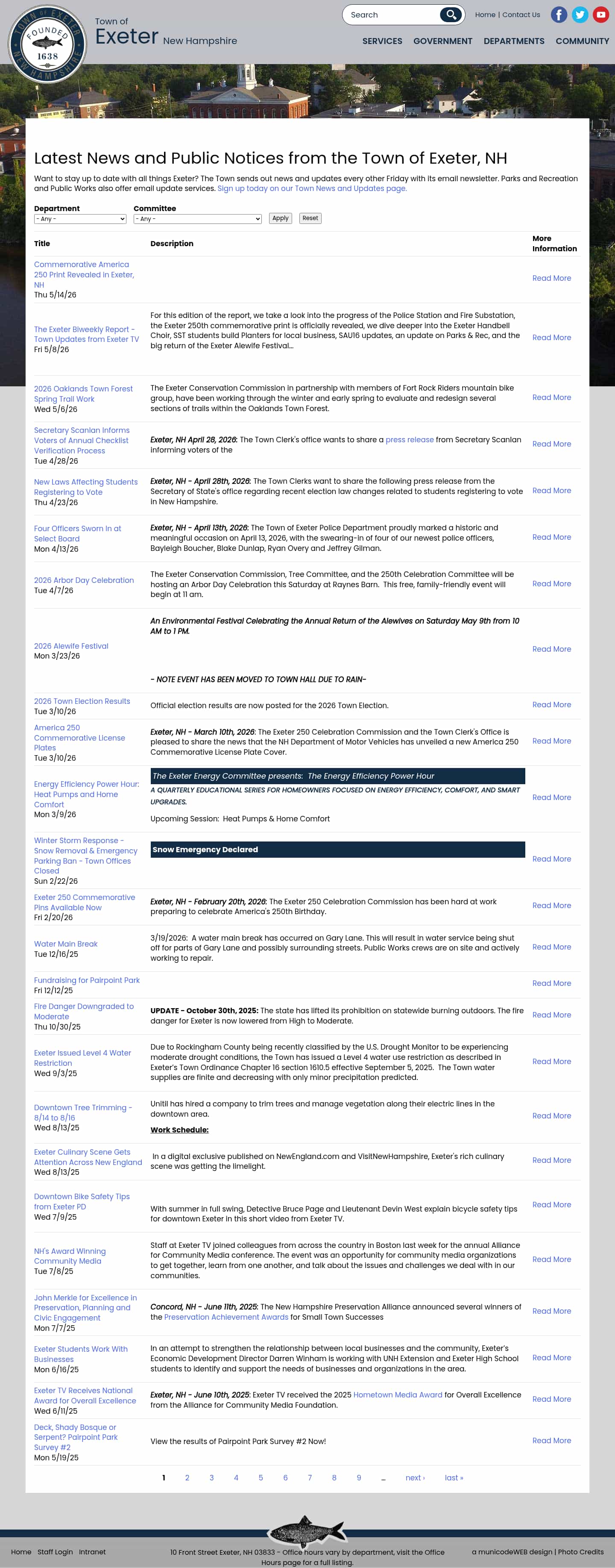Latest website image capture