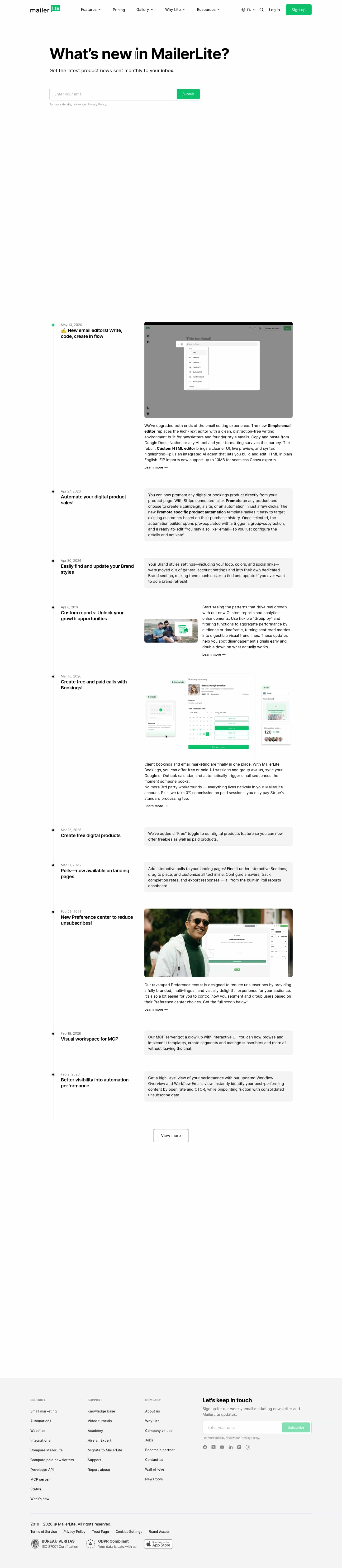 Latest website image capture