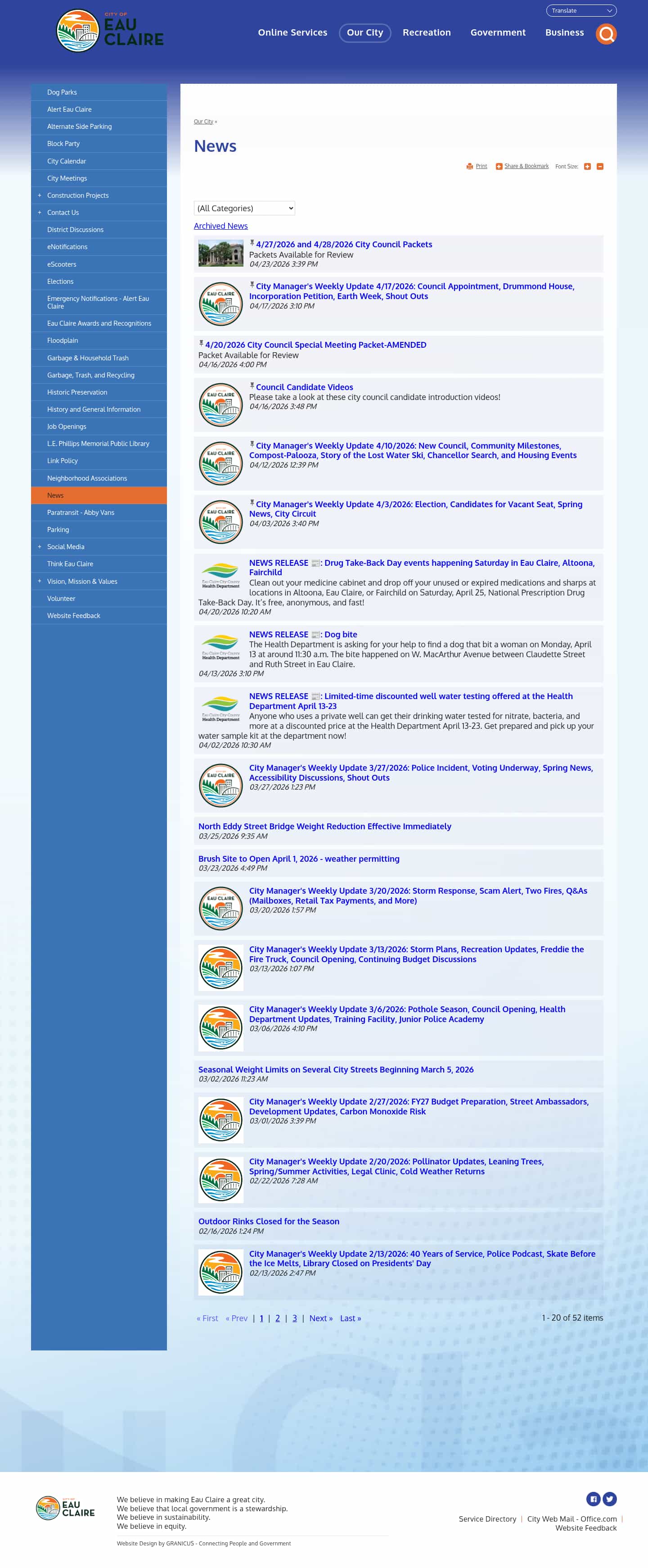 Latest website image capture