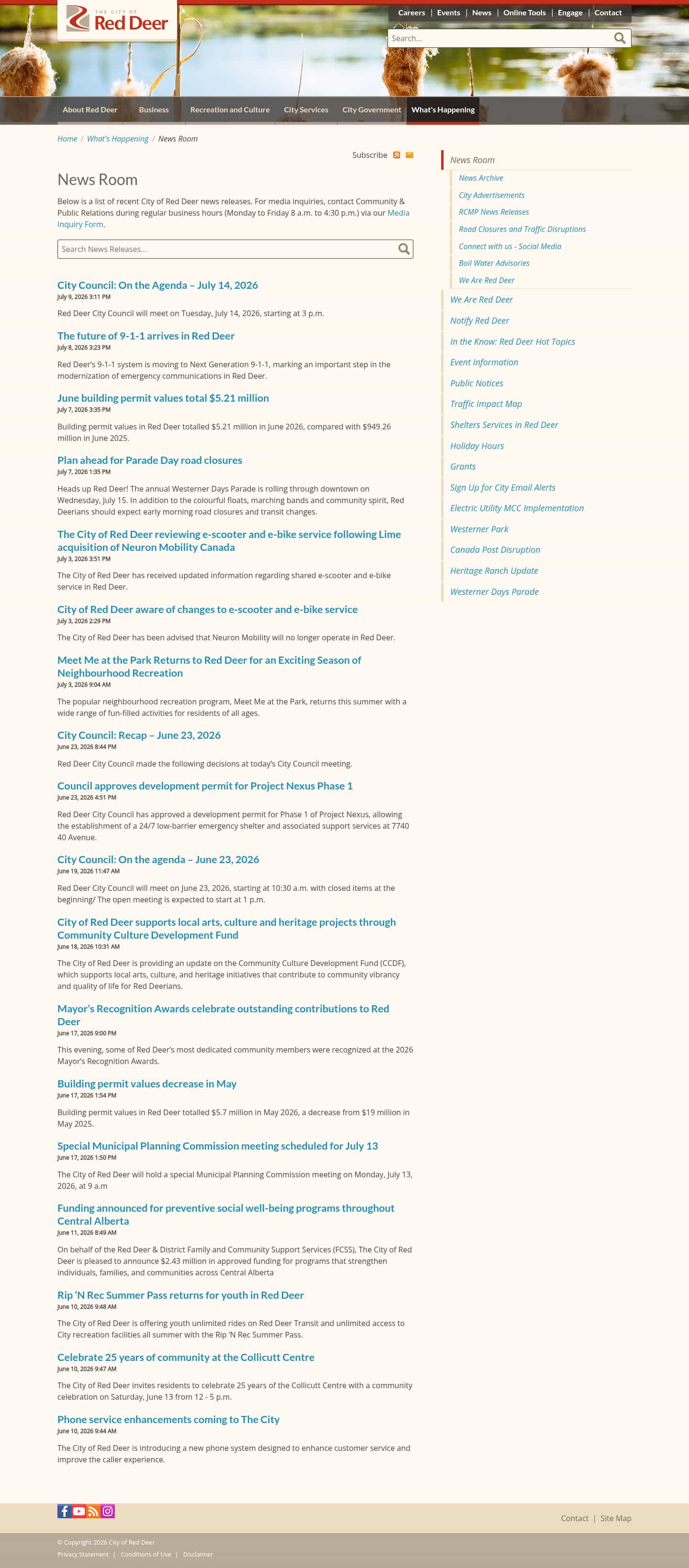 Latest website image capture