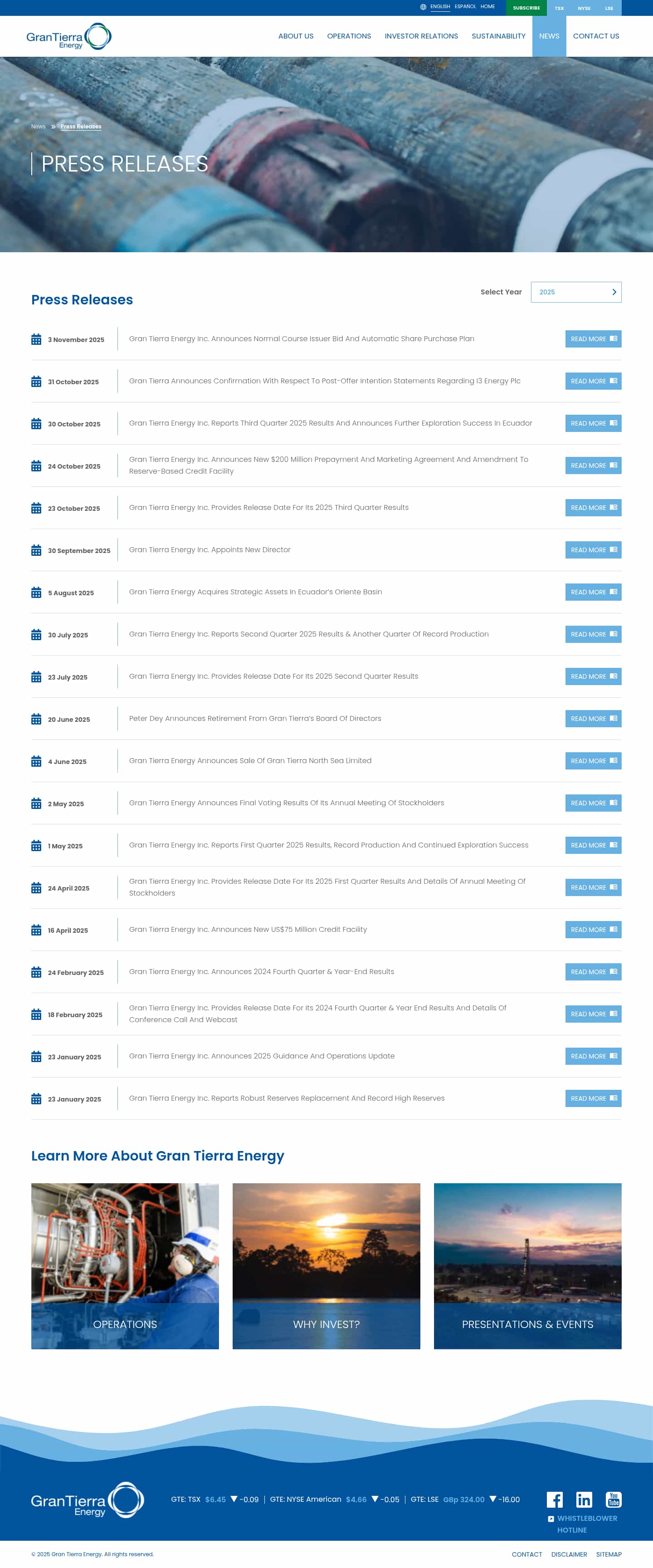 Latest website image capture