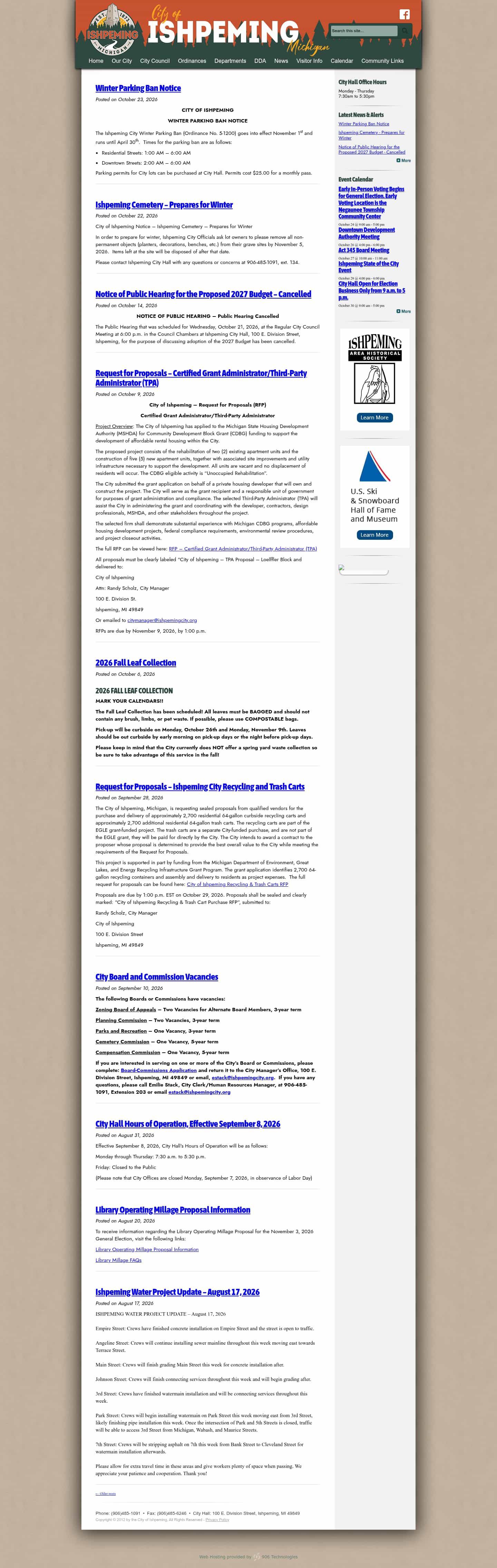 Latest website image capture