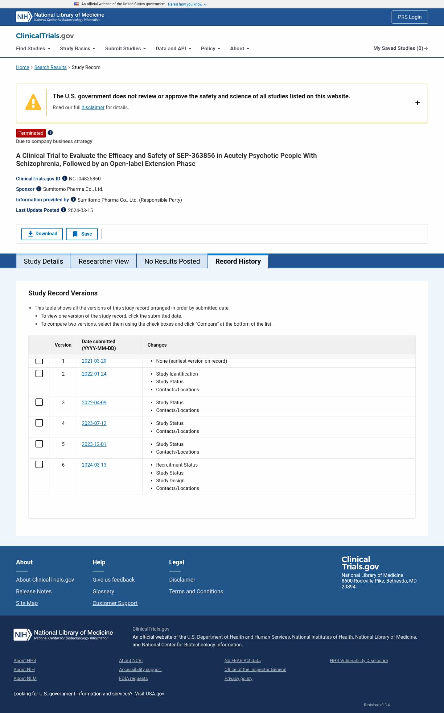 Latest website image capture
