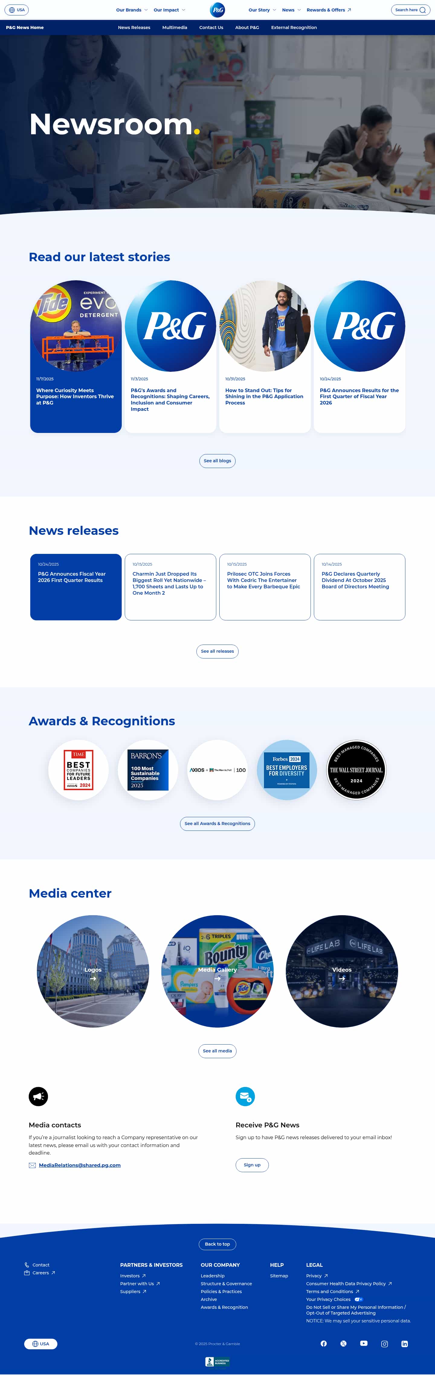 Latest website image capture