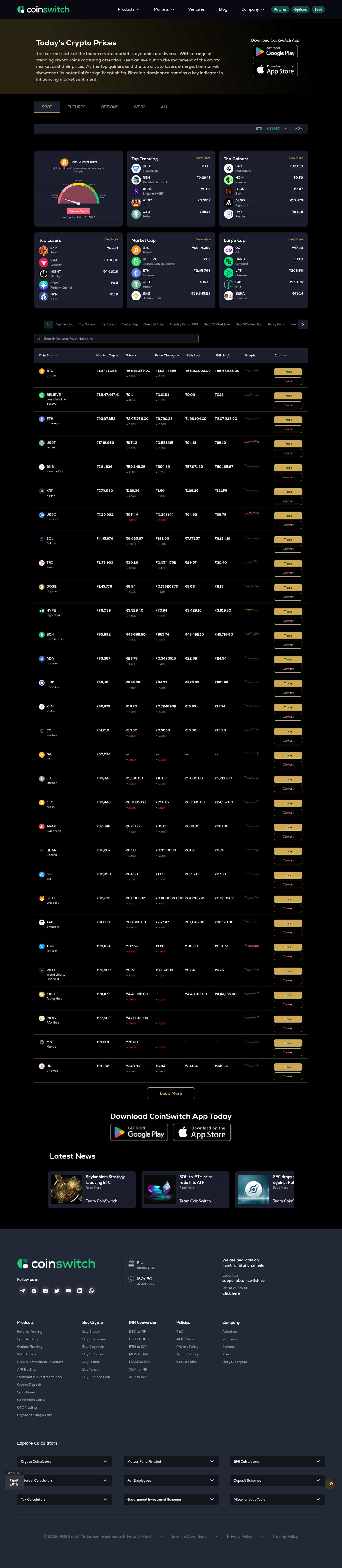 Latest website image capture